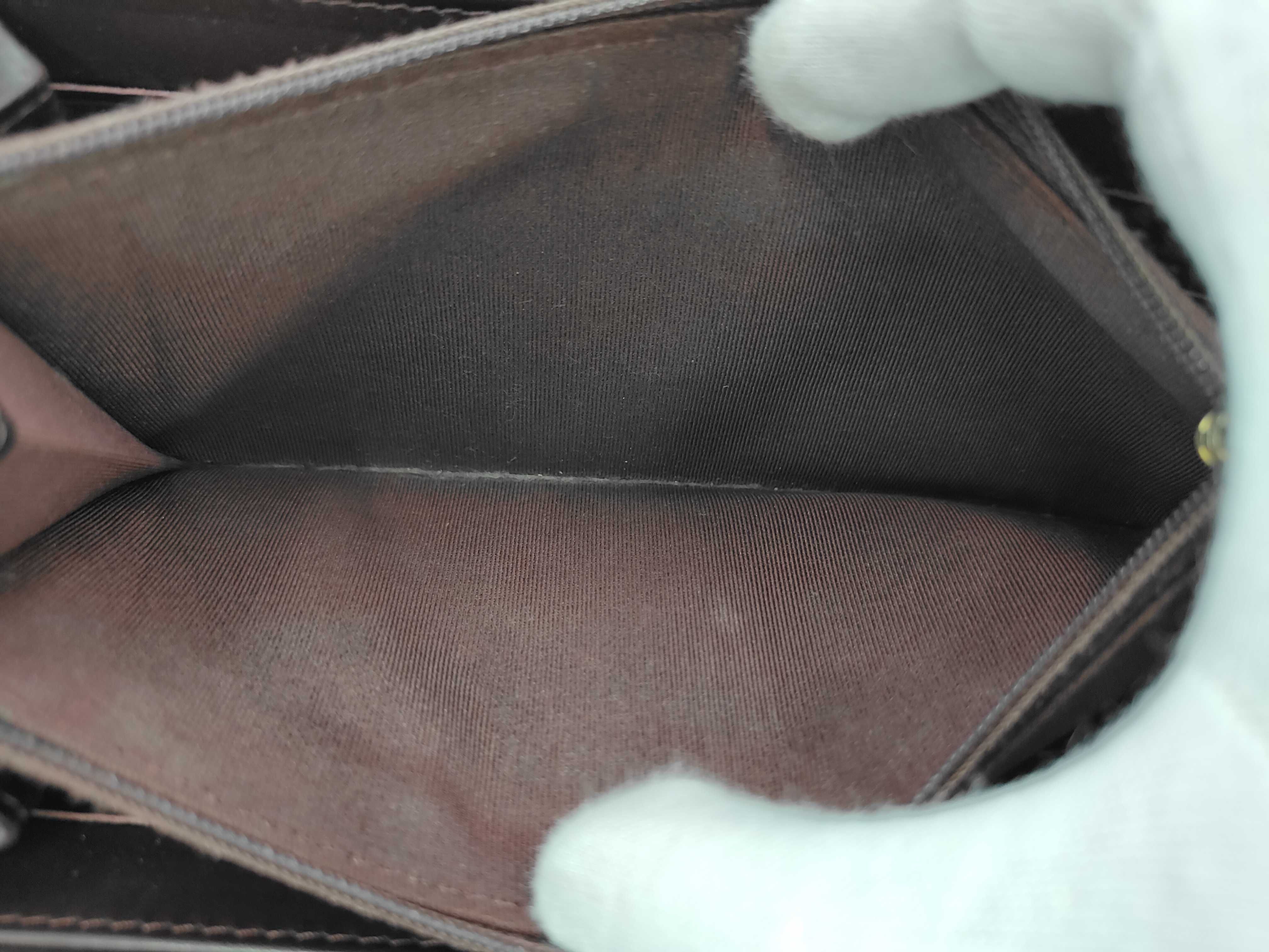 Caviar Skin Coco Mark Zippy Wallet Long Wallet — view 6