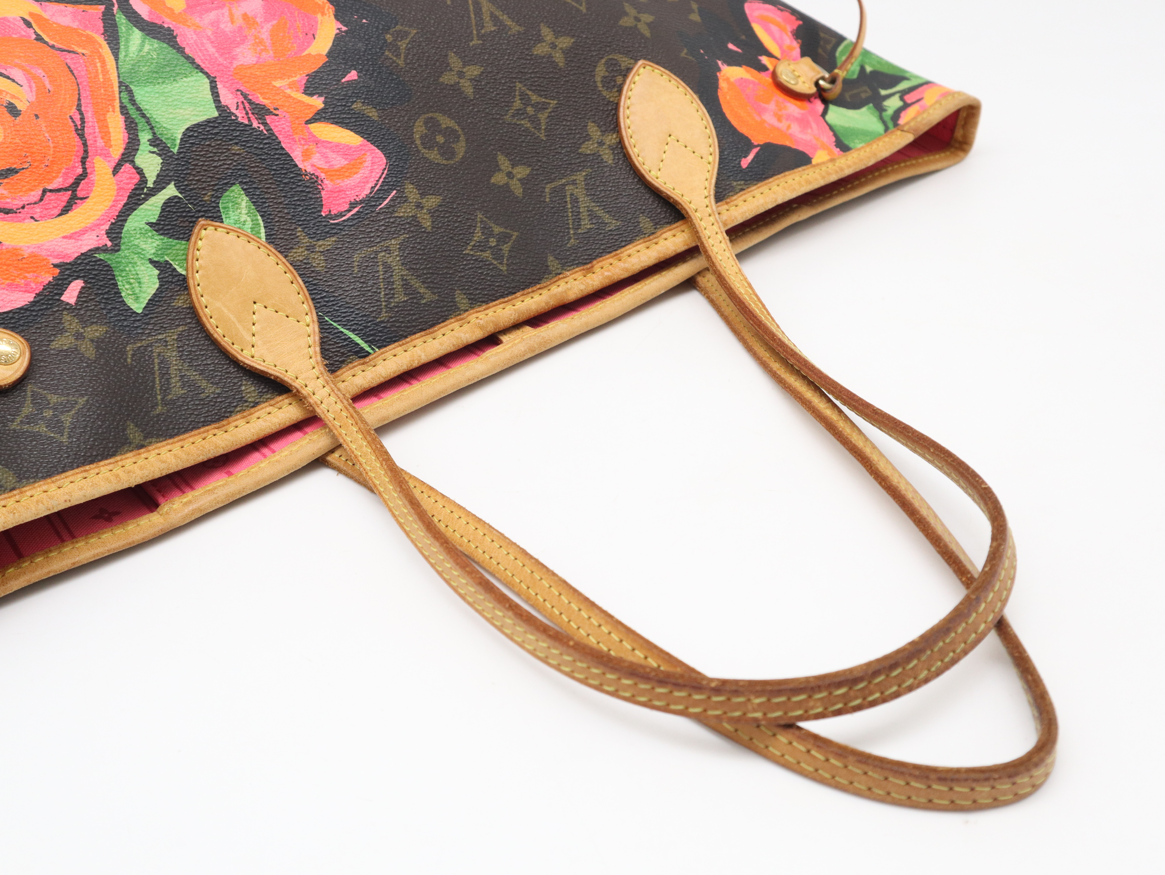 M48613 Monogram Neverfull MM Monogram Rose Tote Bag — view 6