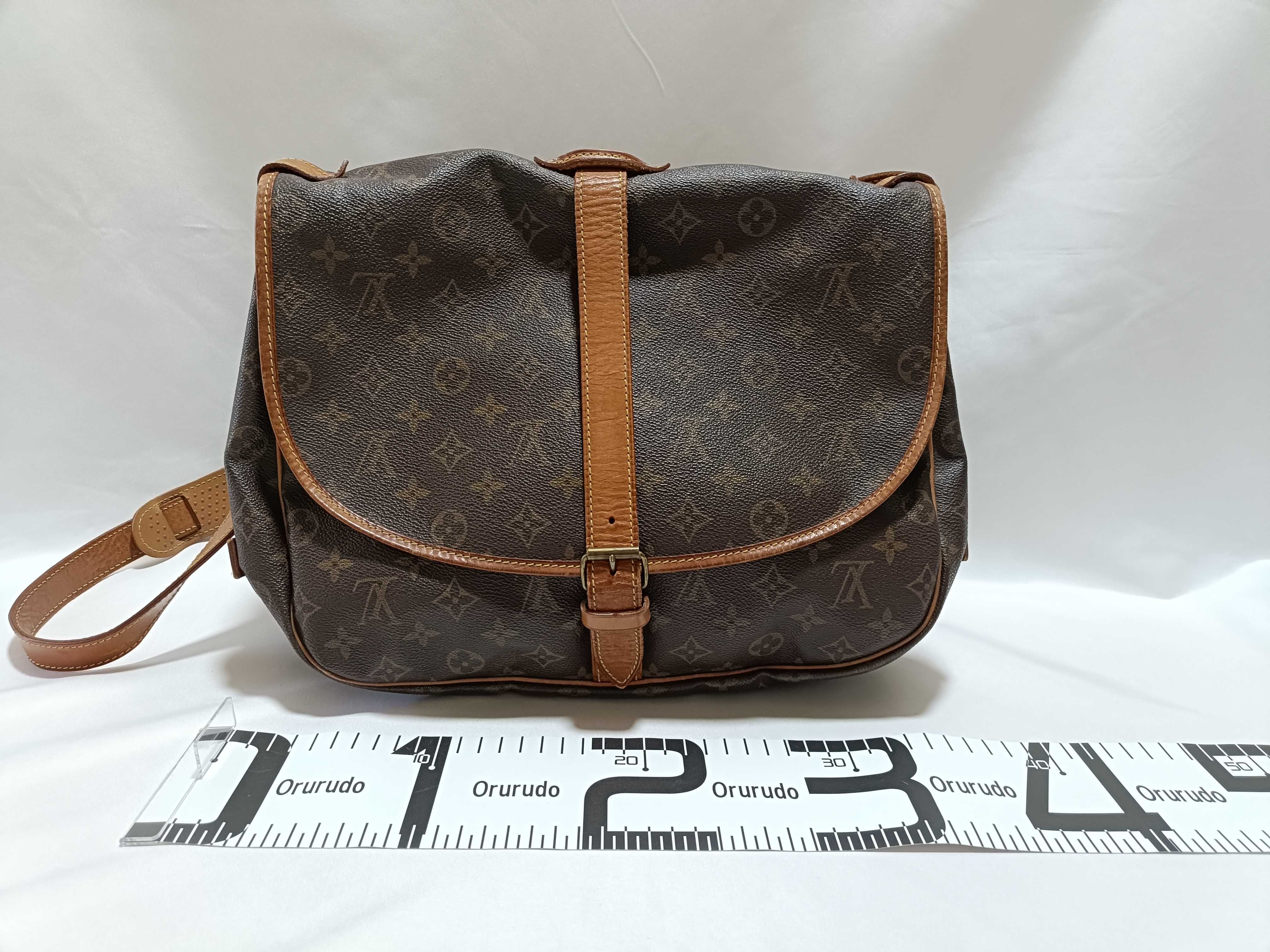 Monogram M42254 Saumur 35 Shoulder Bag — view 2