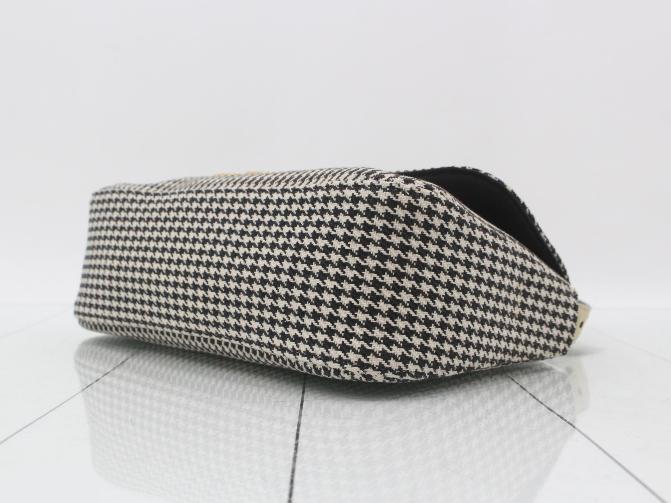 Other lines: Bags, One-shoulder bags, Houndstooth pattern, Black, White — view 6
