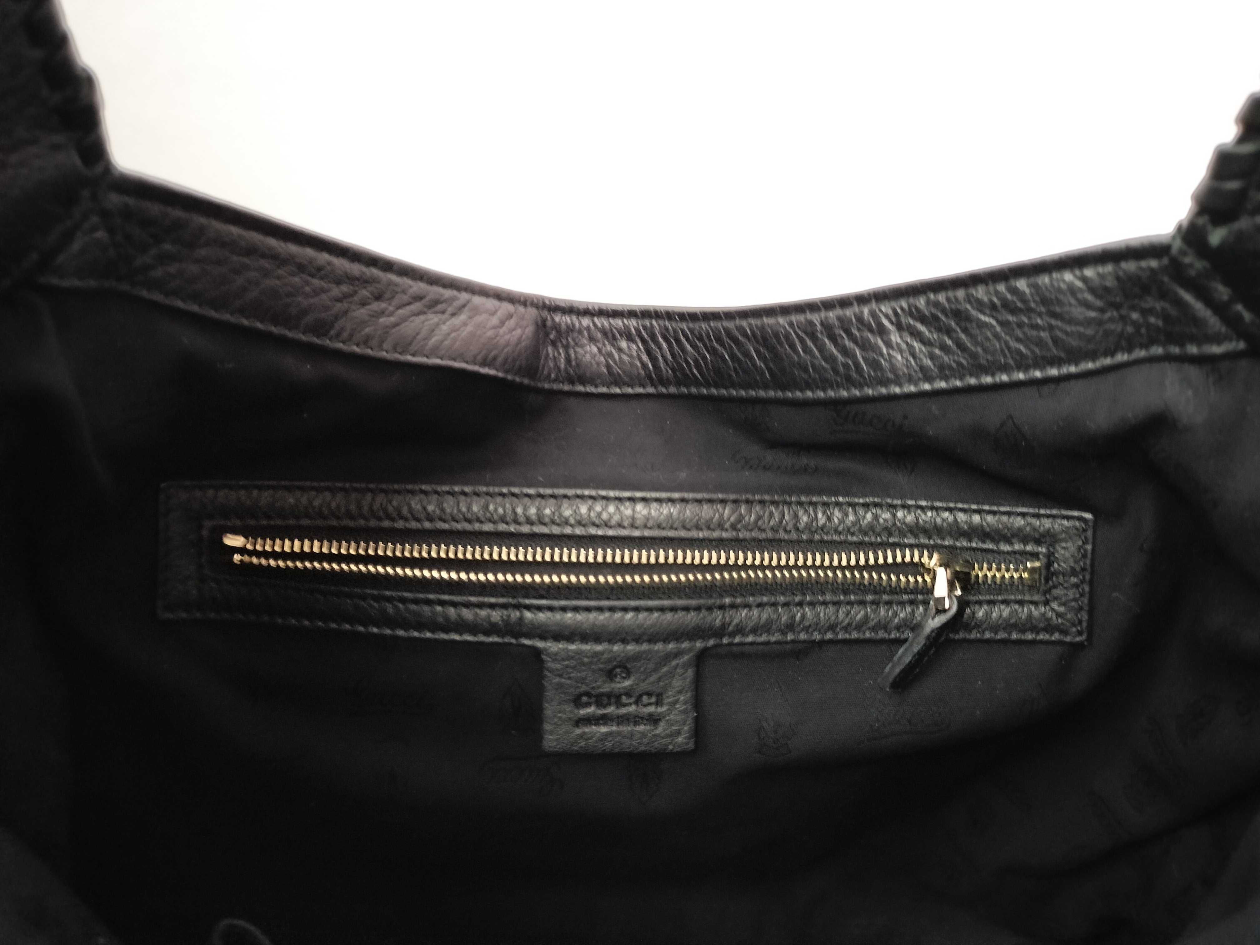 Jackie Gucci New Jackie Leather 2-Way Shoulder Bag Black 246907 Shoulder Bag — view 14