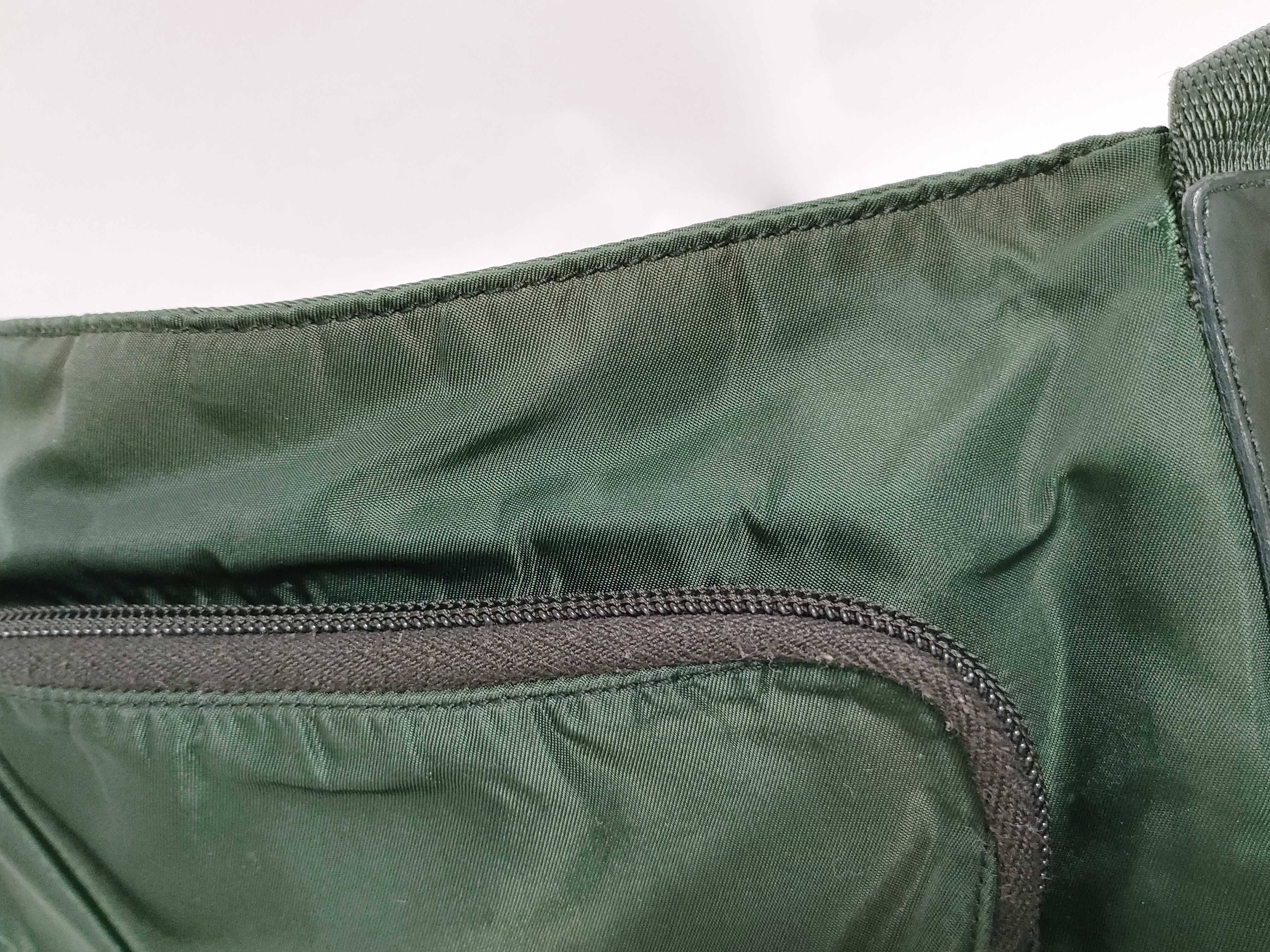 Nylon Shoulder Bag, Khaki Nylon Shoulder Bag — view 15
