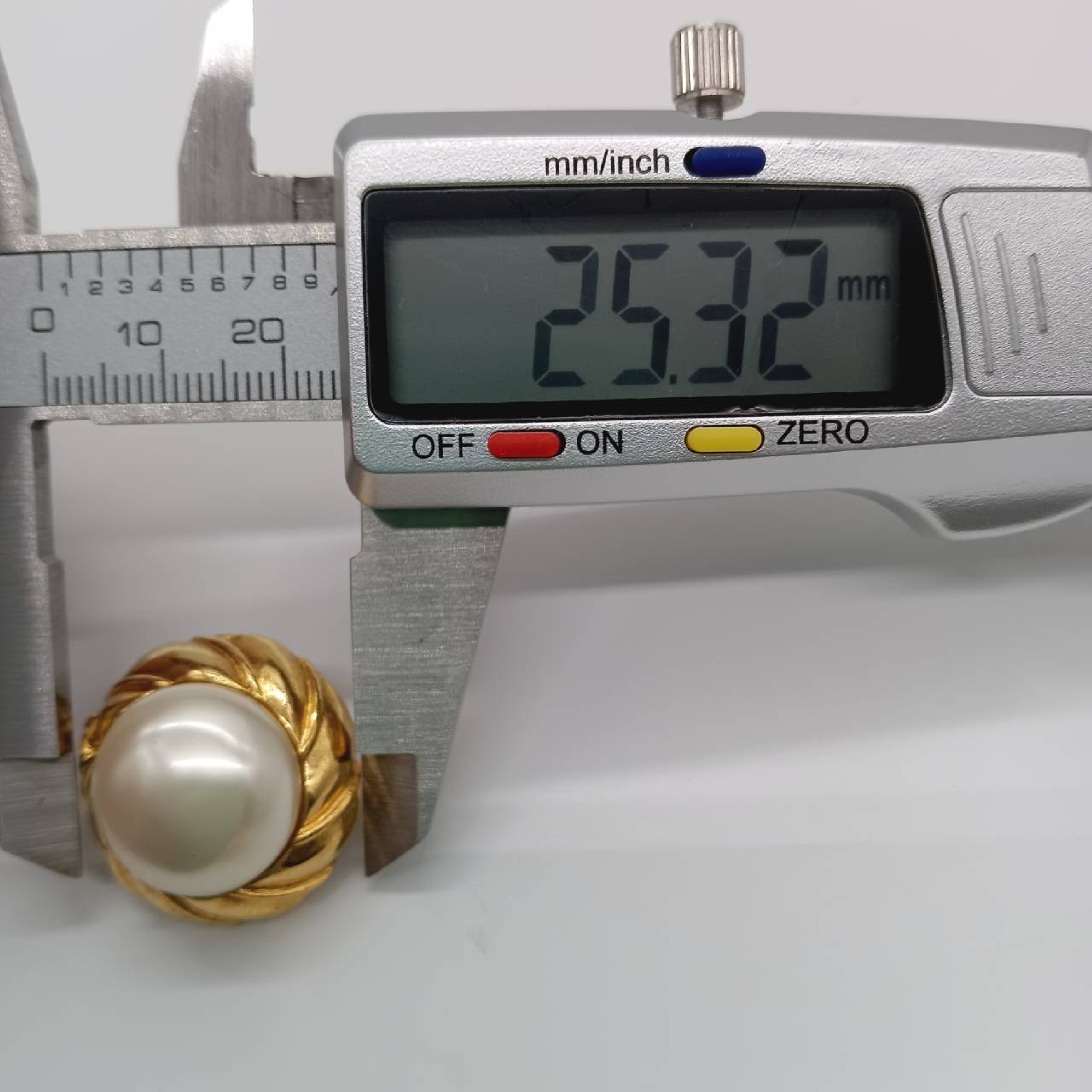 Faux Pearl GP Earrings — view 8