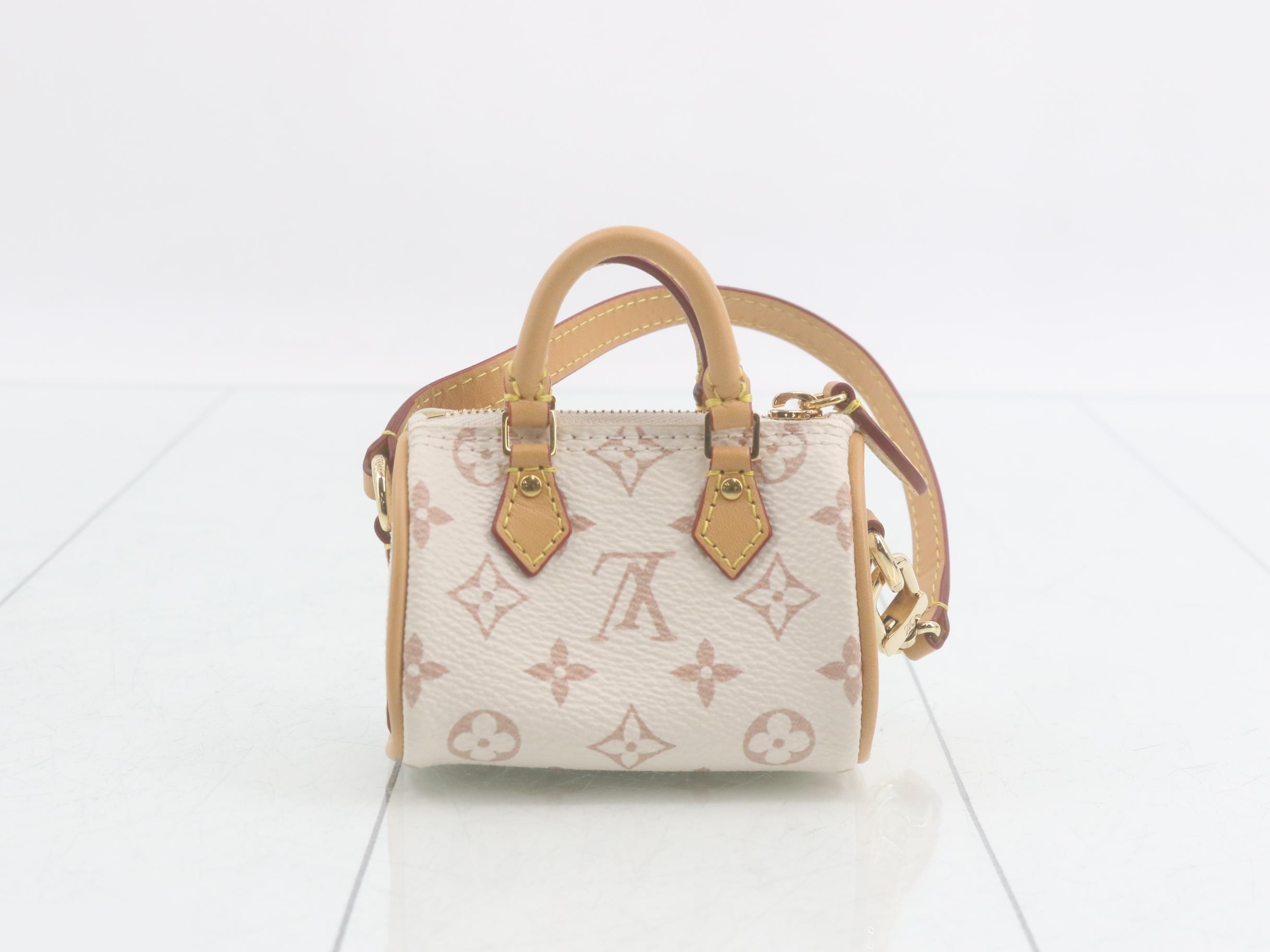 Monogram Diane Micro Speedy Bag Charm — view 2