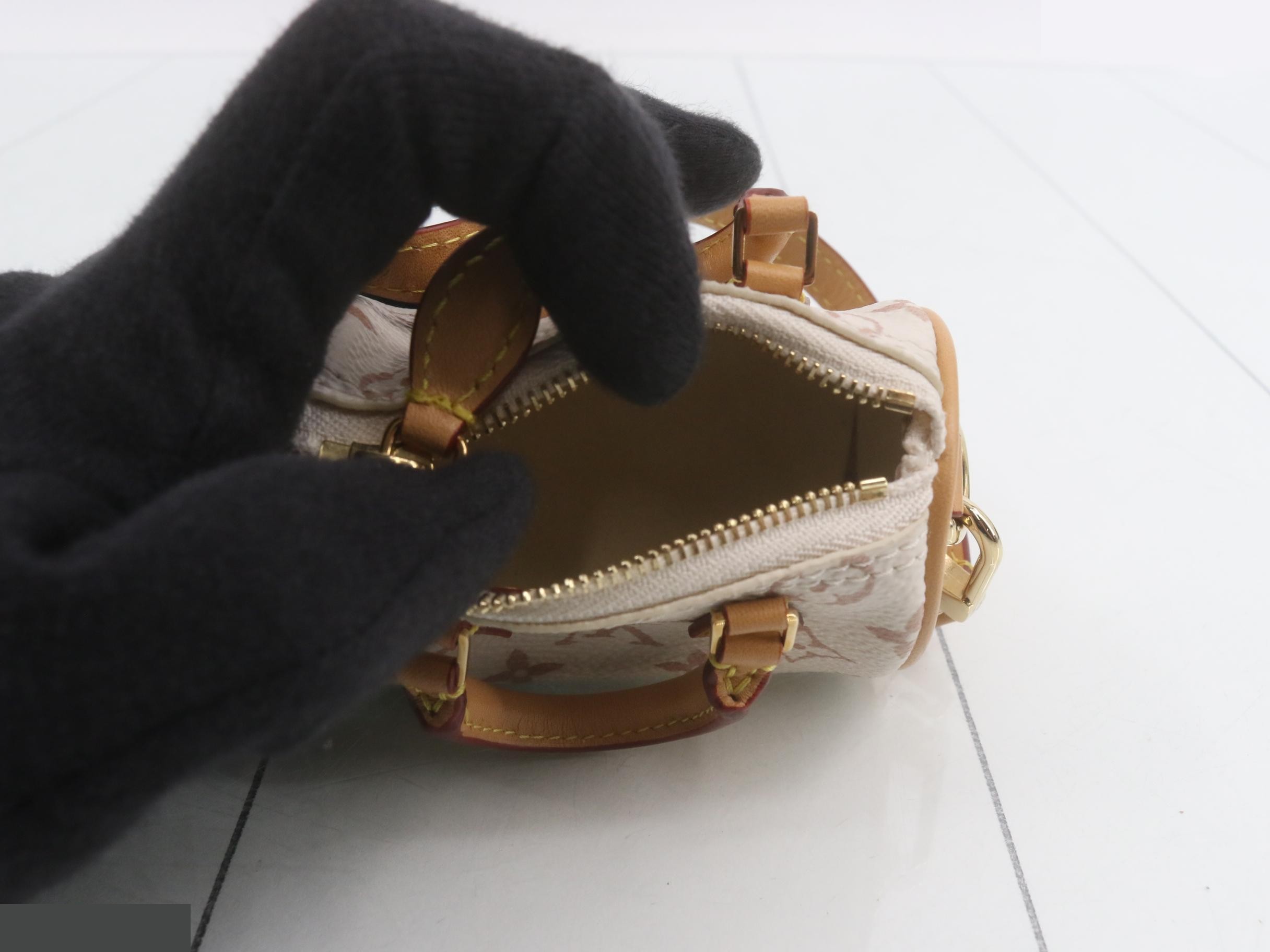 Monogram Diane Micro Speedy Bag Charm — view 4