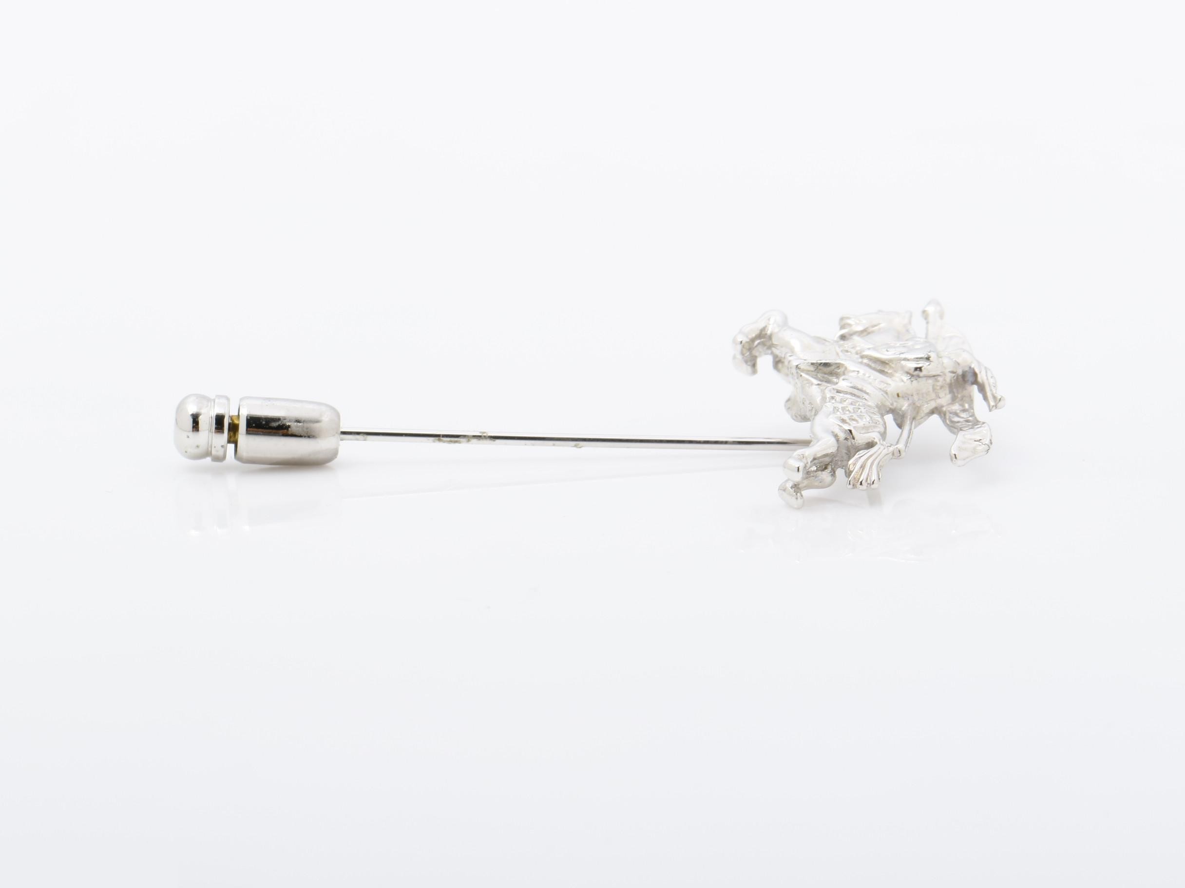 Pin brooch, SV925, approximately 4.4g (excluding backing) — view 5
