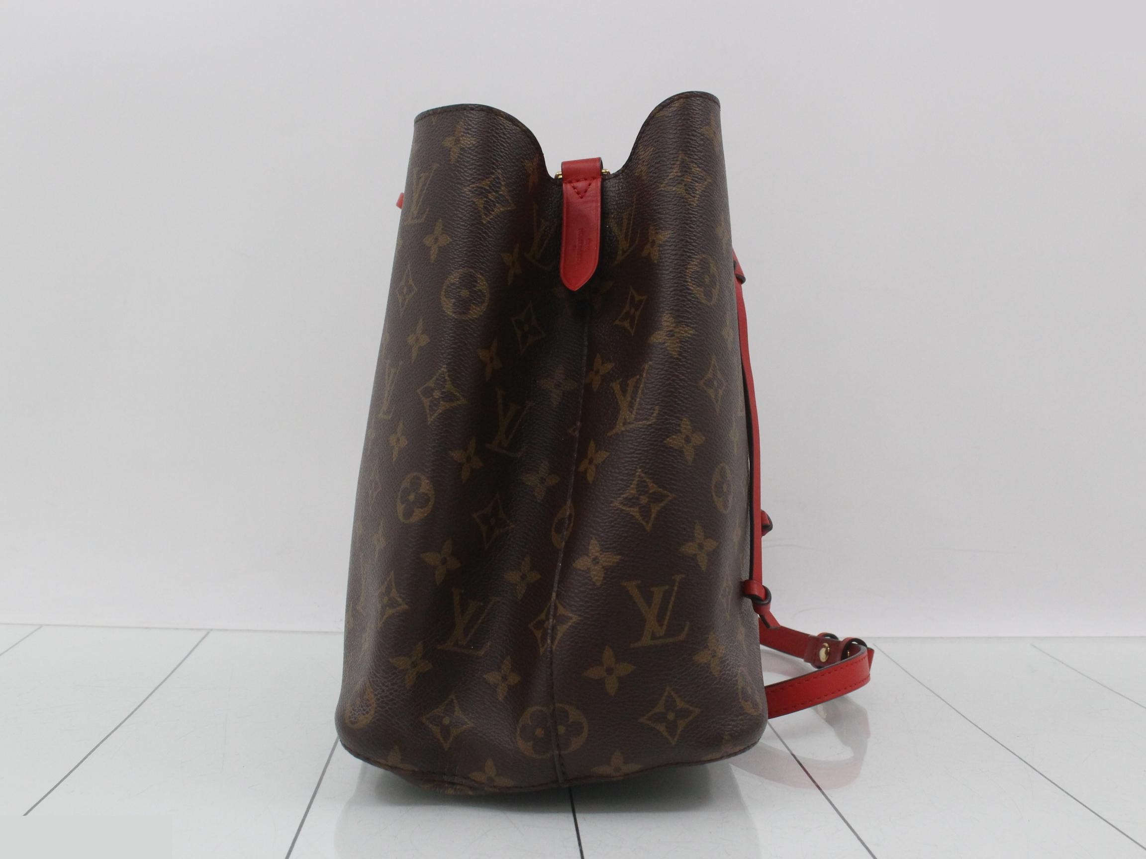Monogram NeoNoe Coquelicot Shoulder Bag — view 4