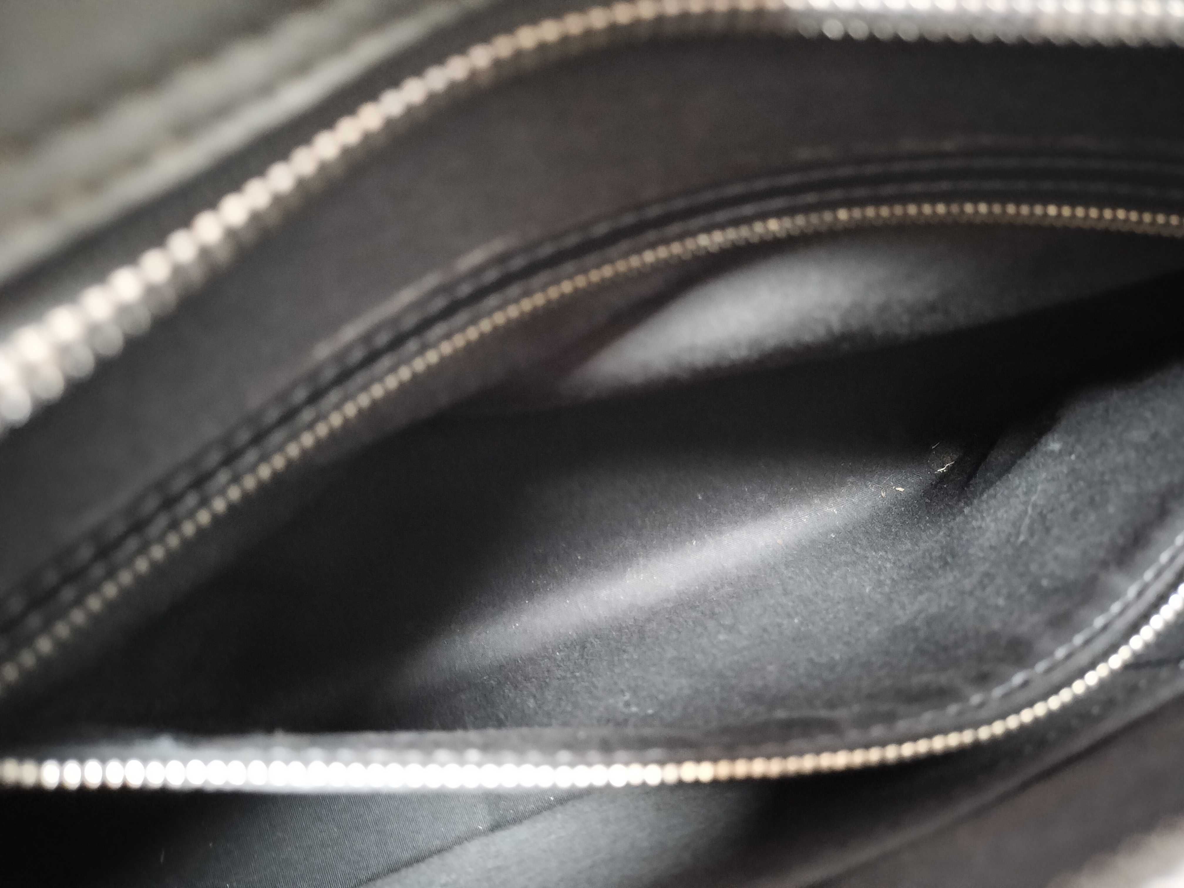Vernis Vuitton Monogram Mat Malden M55132 Black BA0052 Business Bag — view 12