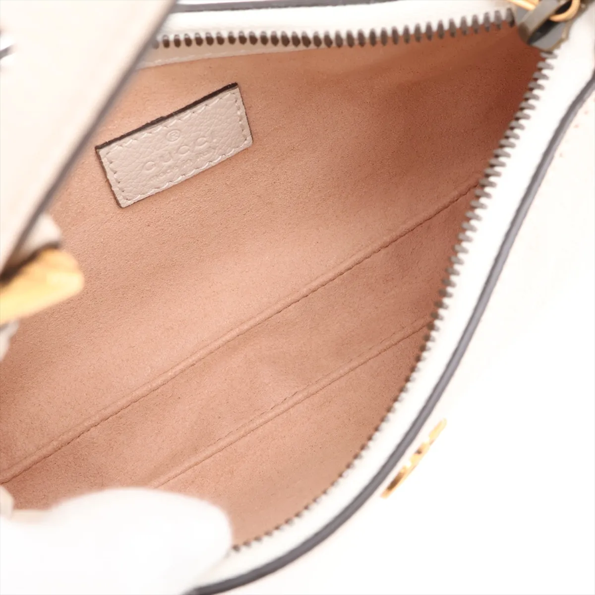 Aphrodite Small Handbag, White, 739076 — view 6