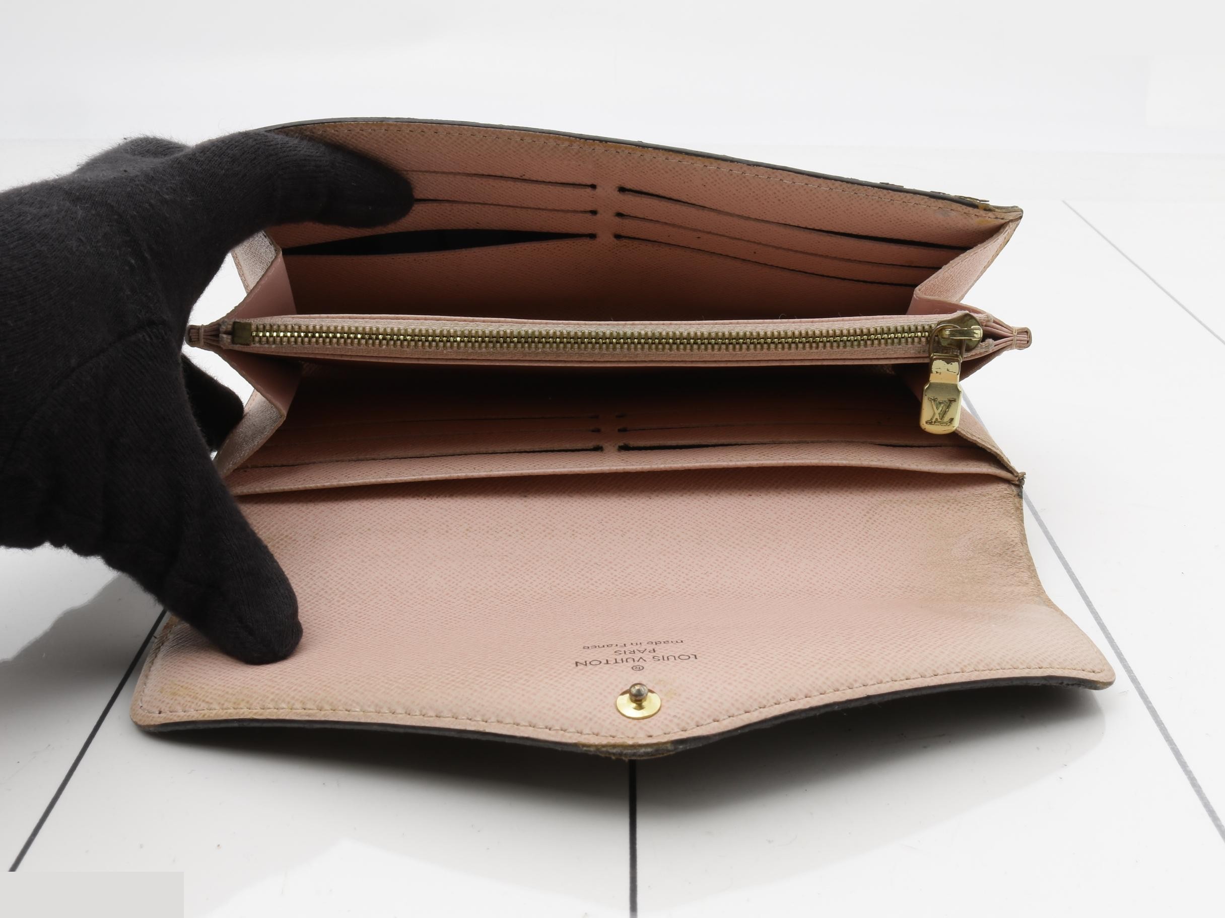 Monogram Portefeuille Sarah Rose Ballerine Bi-fold Long Wallet — view 4