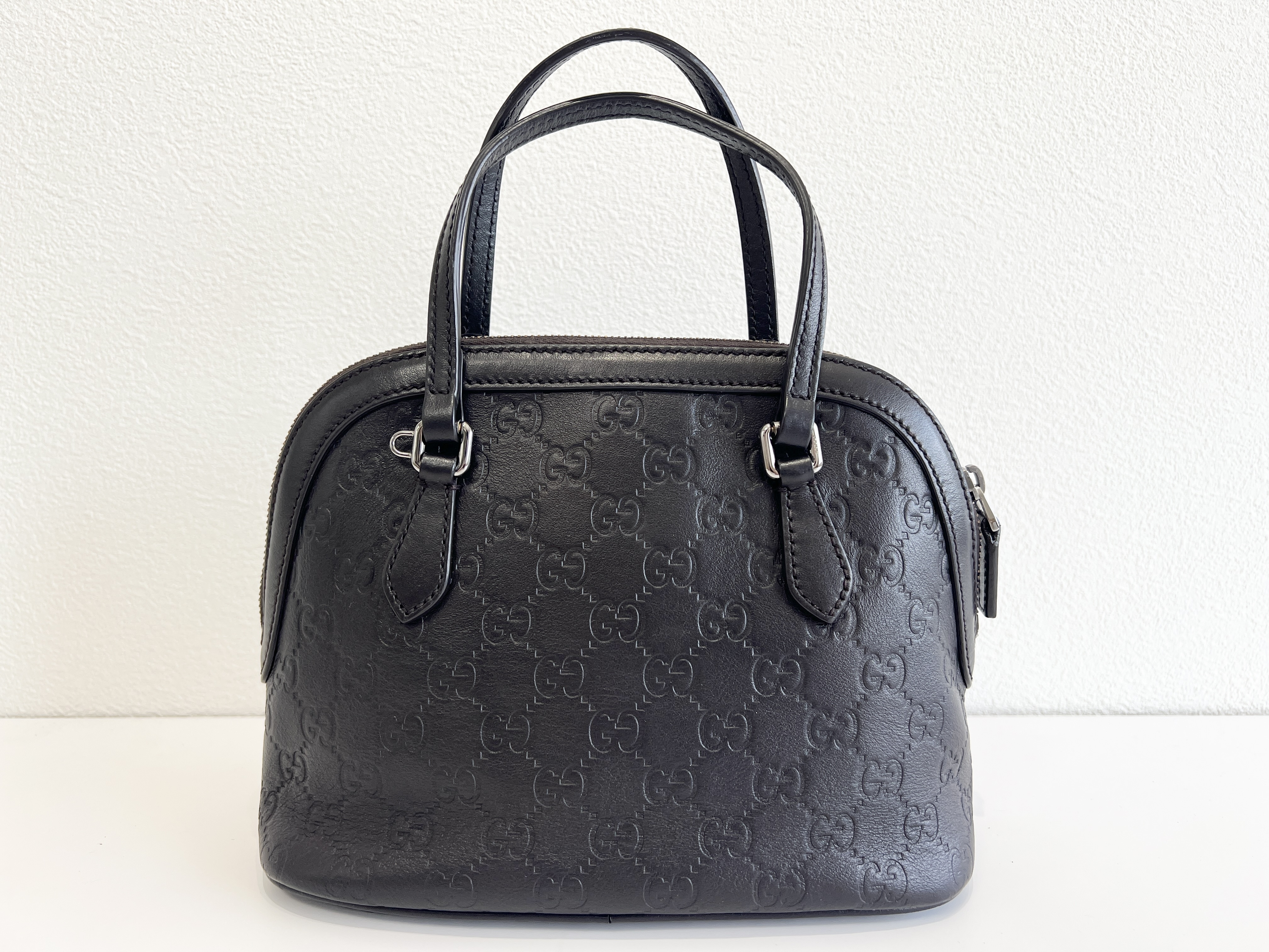 Microssima GG Leather 2-way Shoulder Bag/Handbag — view 2