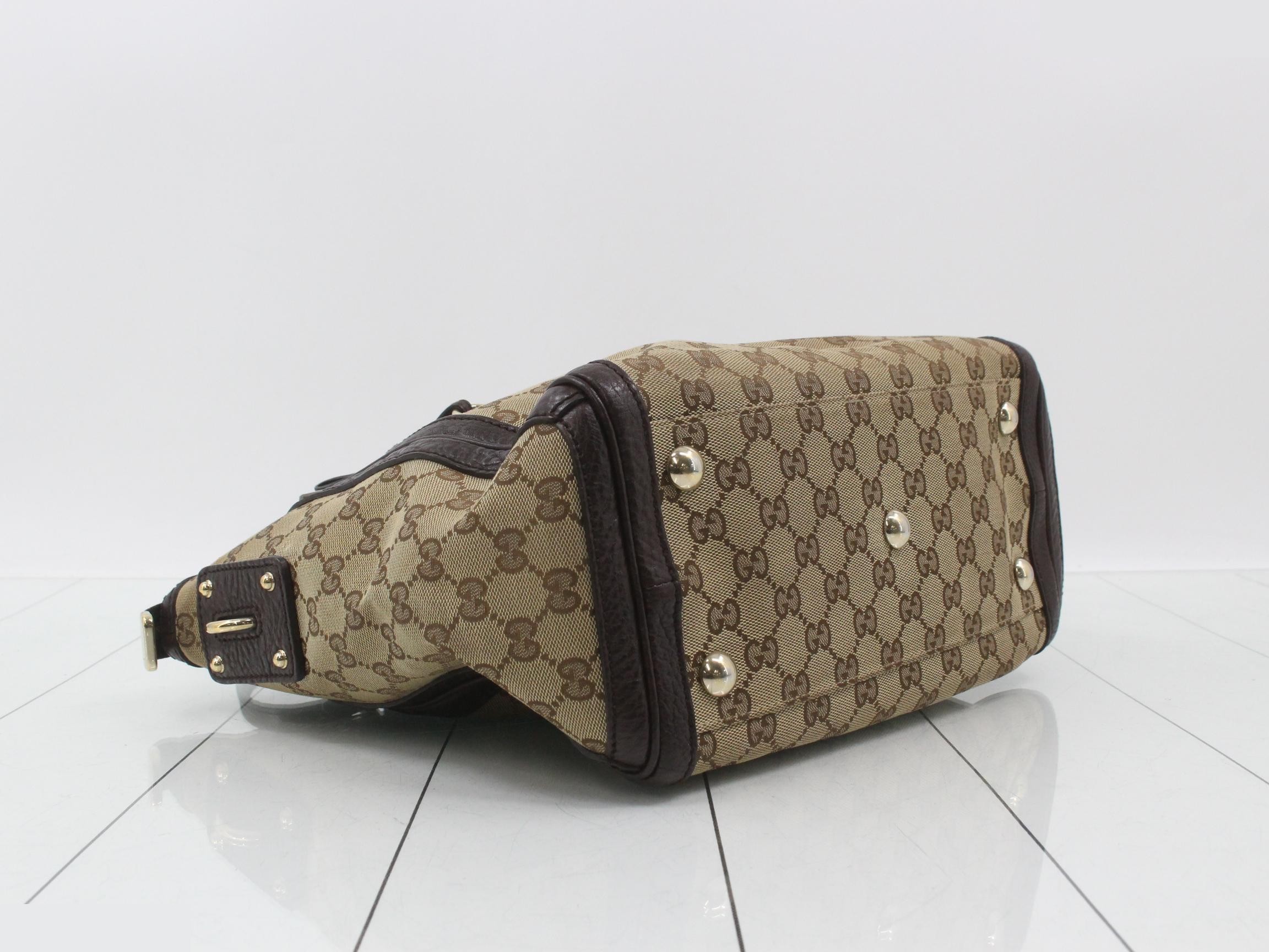 GG Canvas Interlocking G Charm Tote Bag — view 5