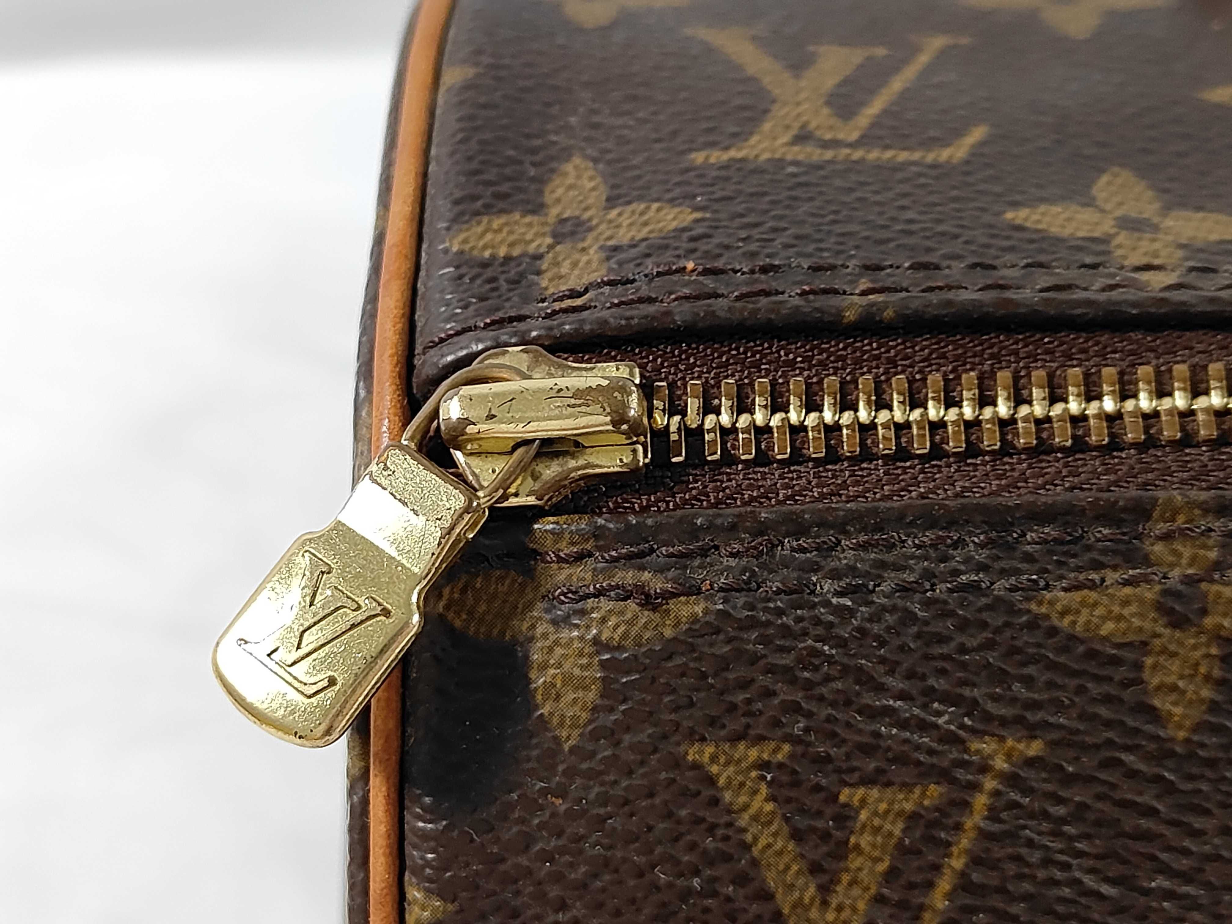 Monogram Papillon 30 M51365 SD0084 Brown Handbag — view 6