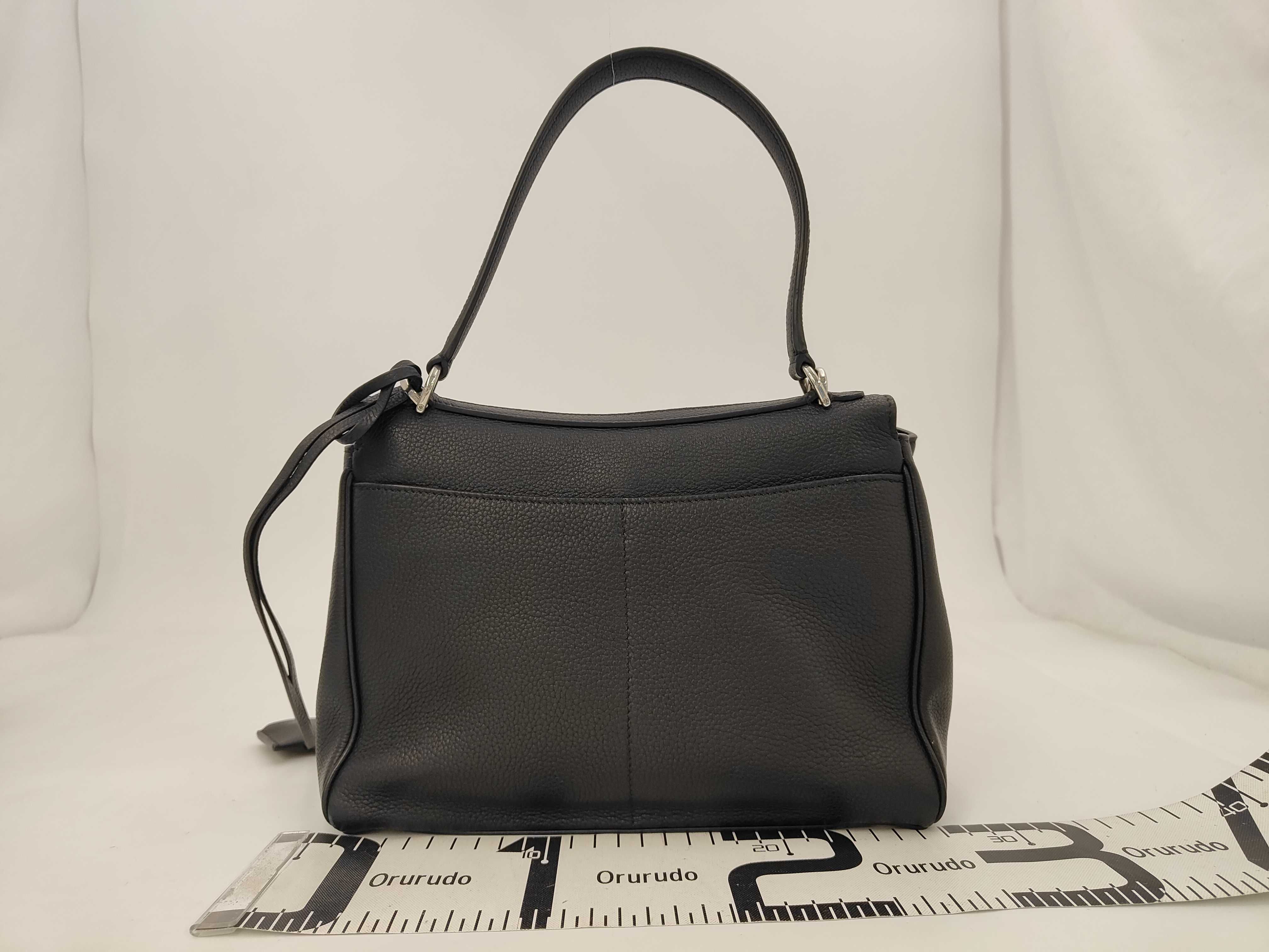 bag, Balenciaga Rodeo leather, black, with dust bag, handbag. — view 2
