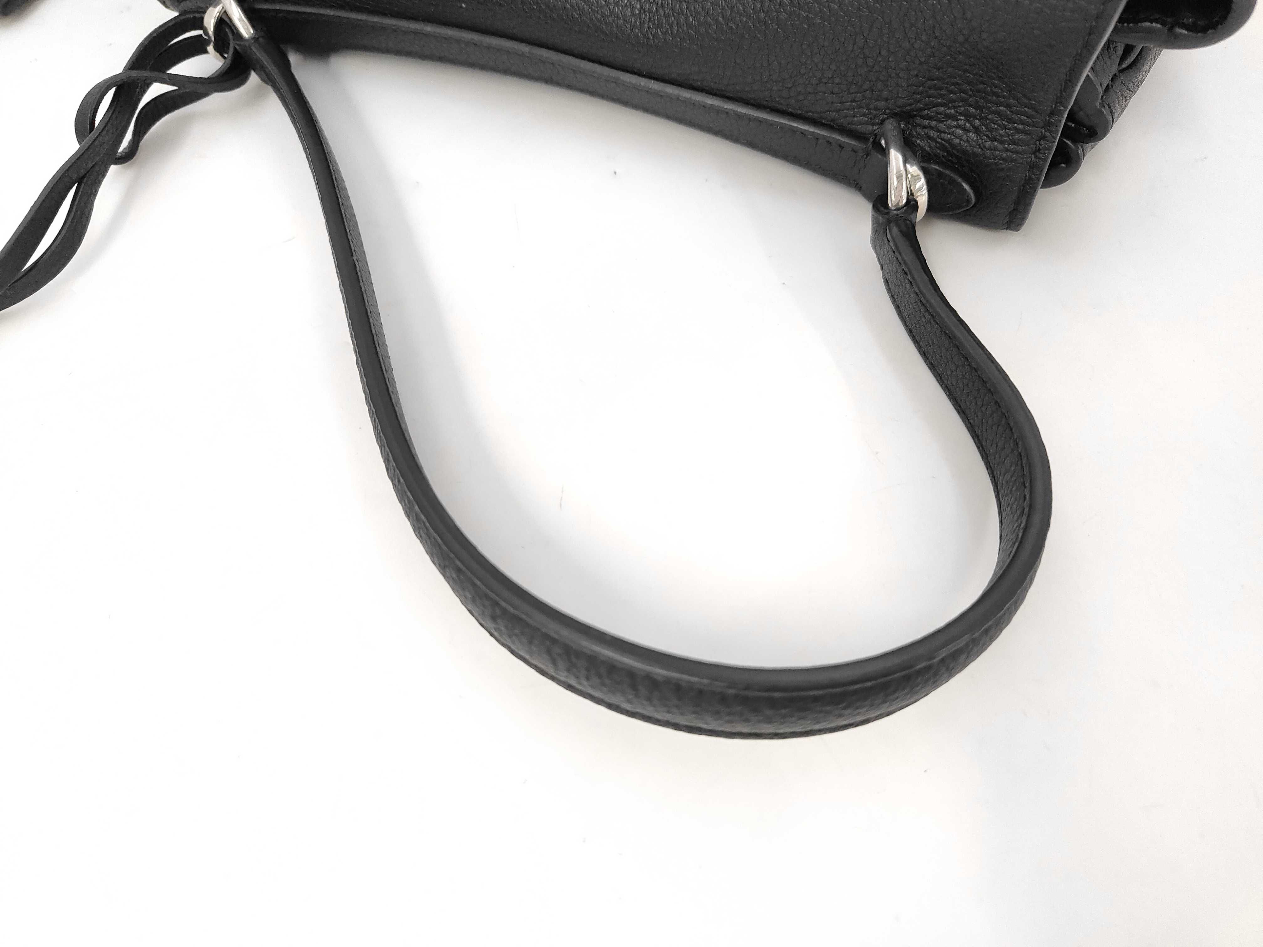 bag, Balenciaga Rodeo leather, black, with dust bag, handbag. — view 4