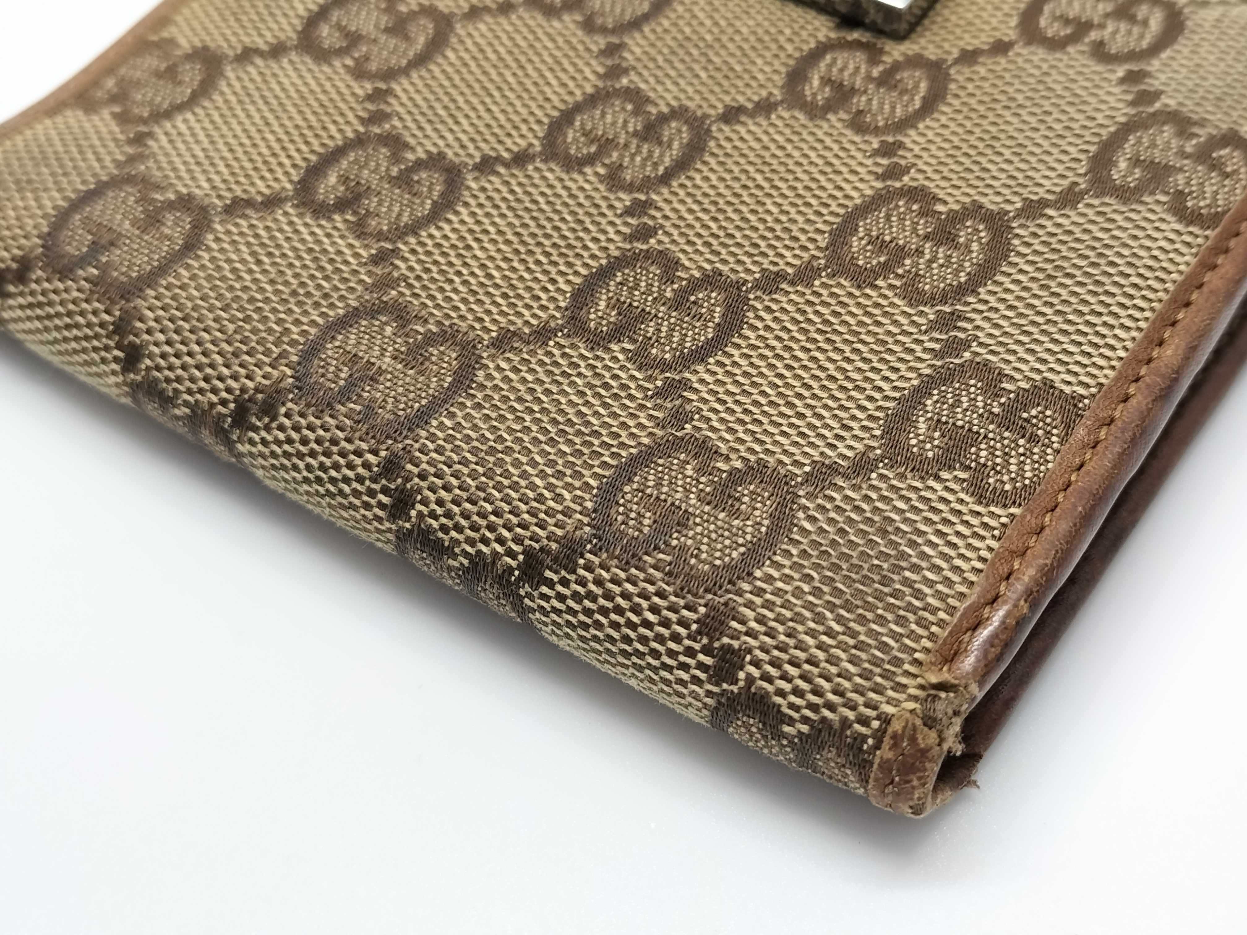 GG Canvas Bi-fold Wallet 74211・0416 — view 13