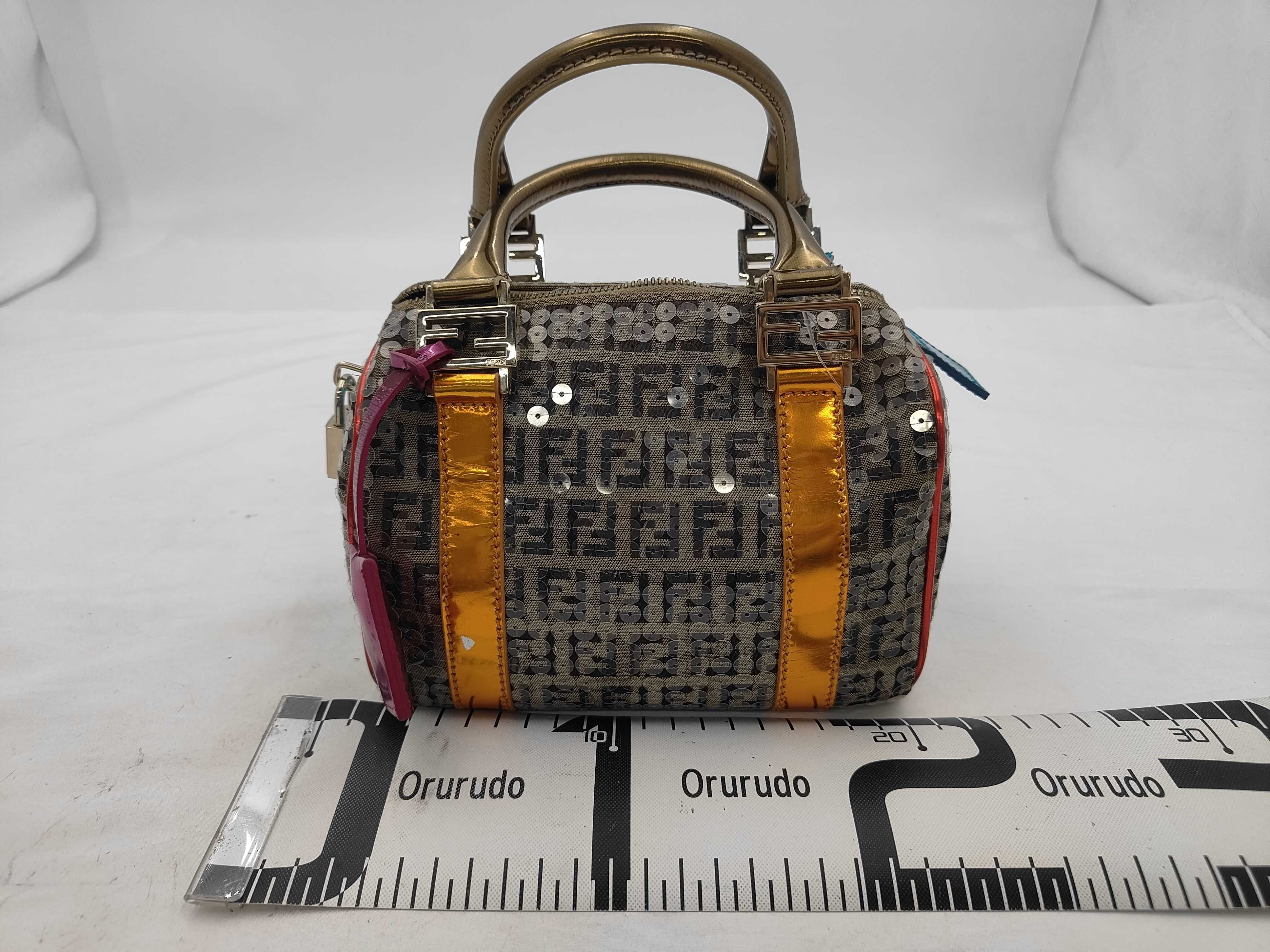Mini Boston Sequin Boston Bag — view 2
