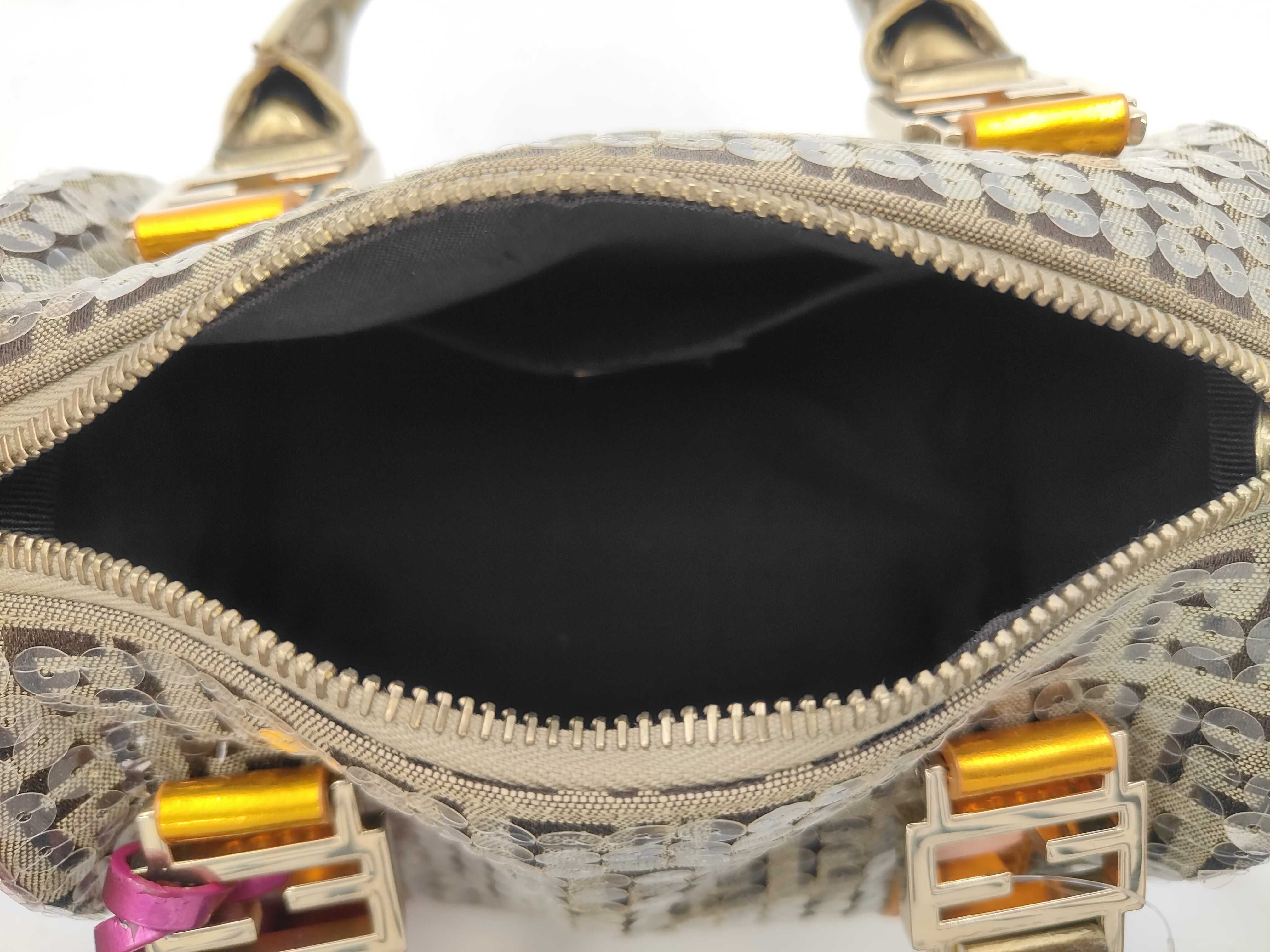 Mini Boston Sequin Boston Bag — view 8