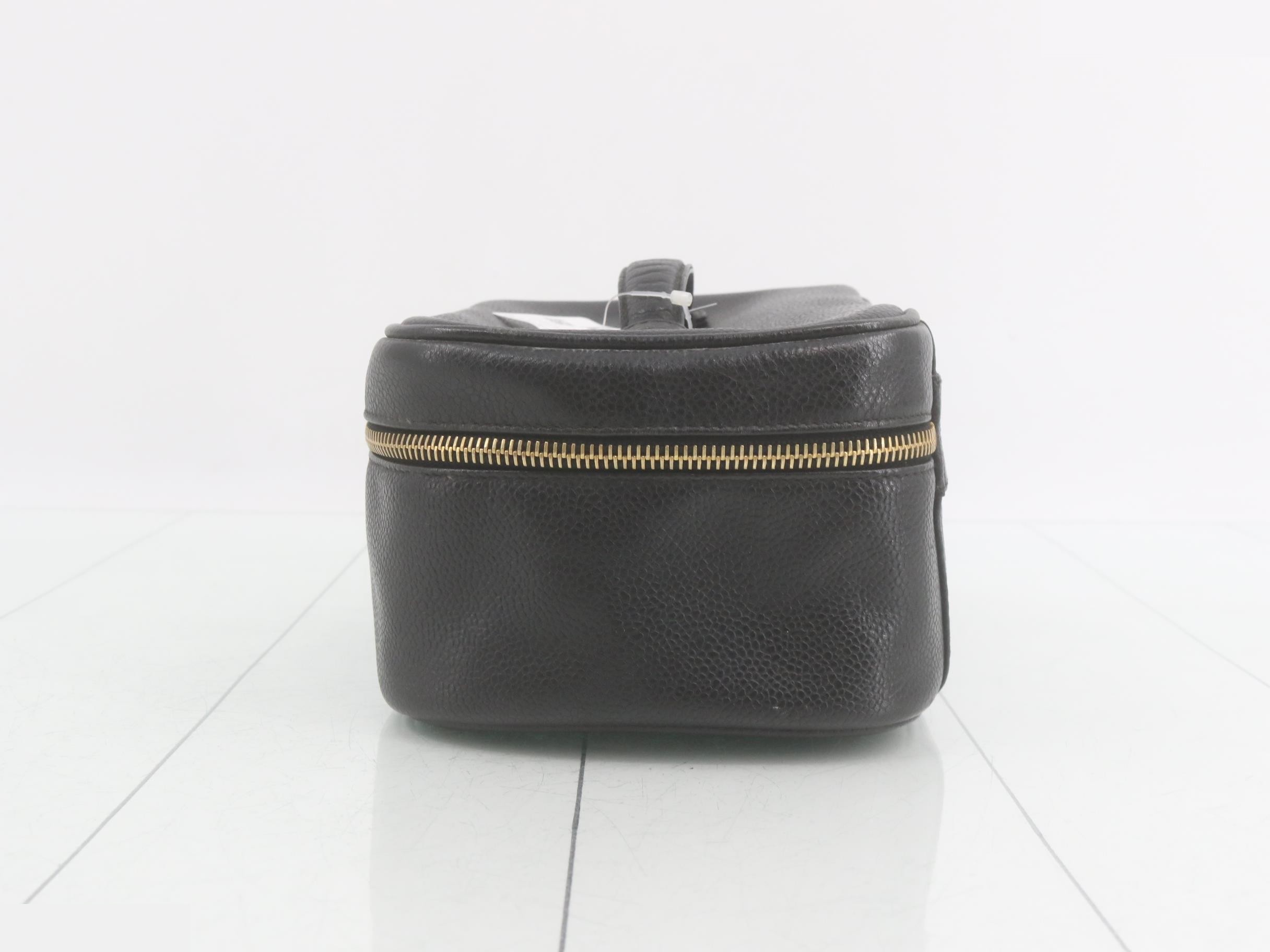 Caviar Skin Vanity Case with Coco Mark — view 3