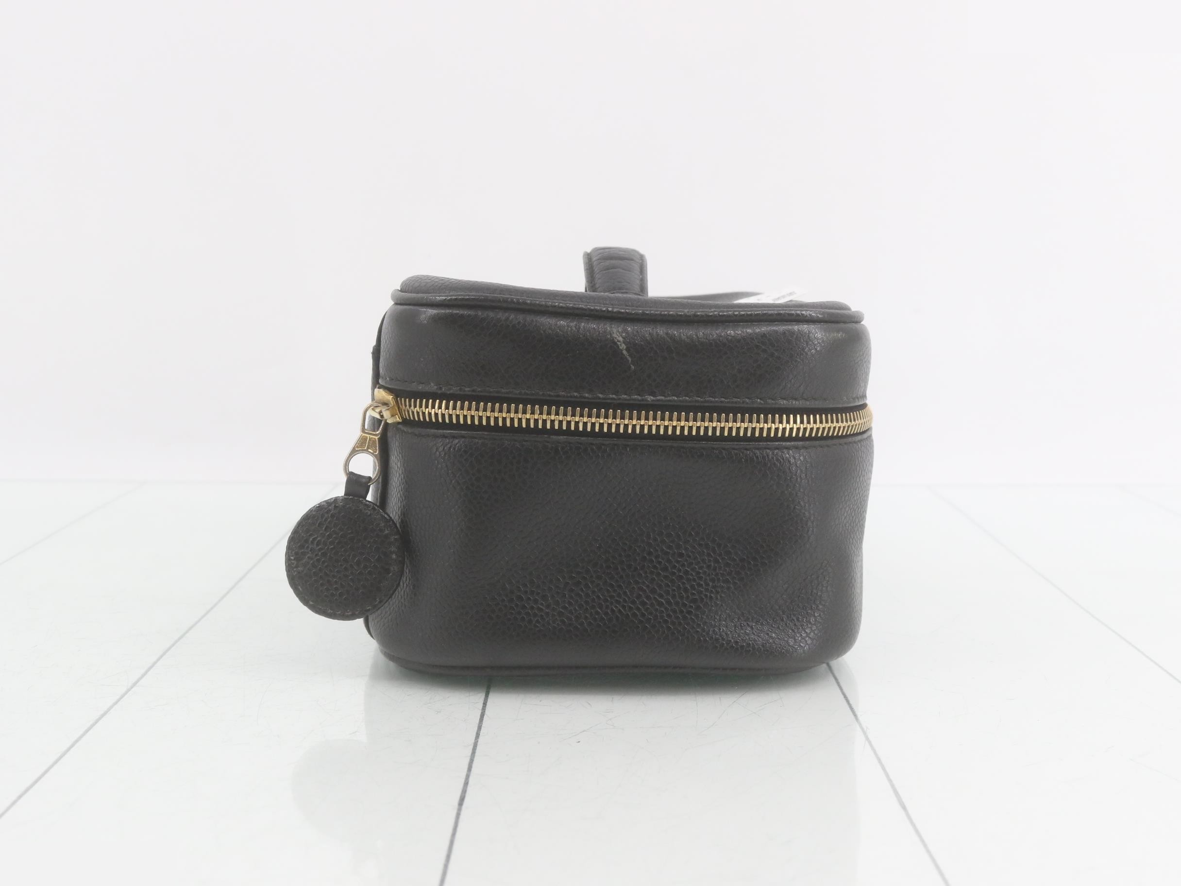 Caviar Skin Vanity Case with Coco Mark — view 4