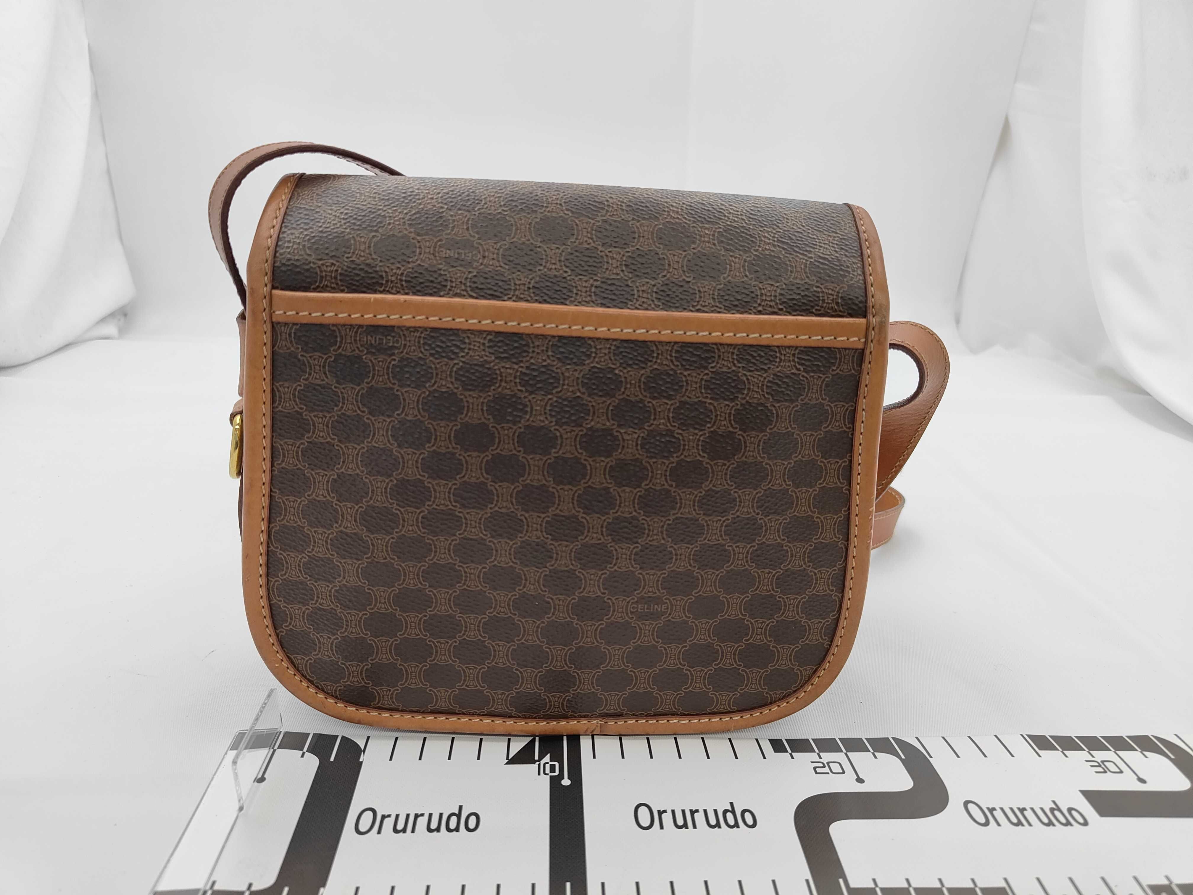 Macadam Shoulder Bag, Leather, Brown Shoulder Bag — view 2