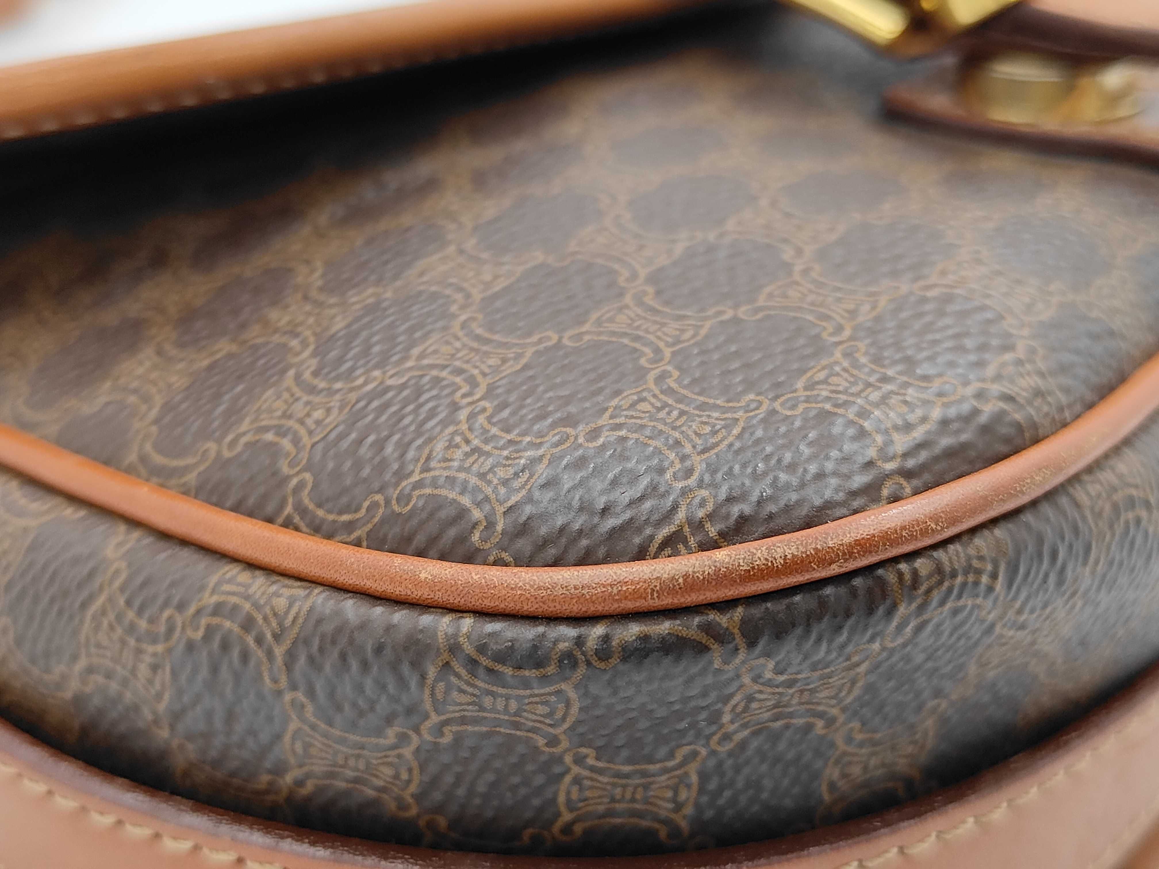 Macadam Shoulder Bag, Leather, Brown Shoulder Bag — view 6