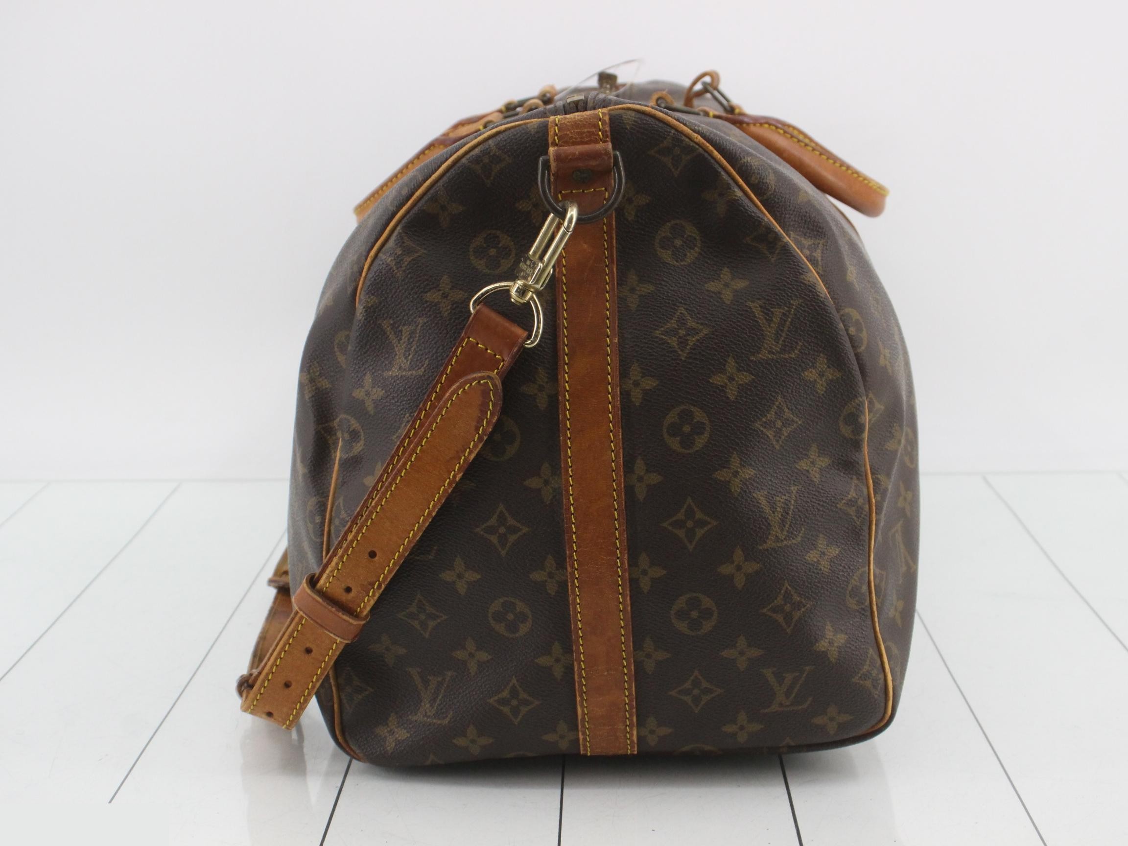 Keepall Bandoulière 55 with shoulder strap — view 3