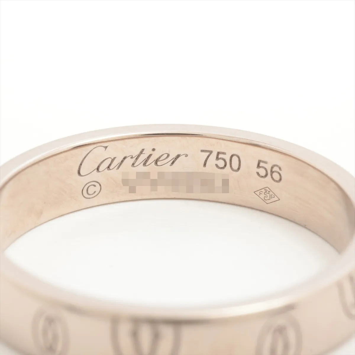 Happy Birthday Ring 750 (WG) 5.1g Size 56 VV8203 — view 3
