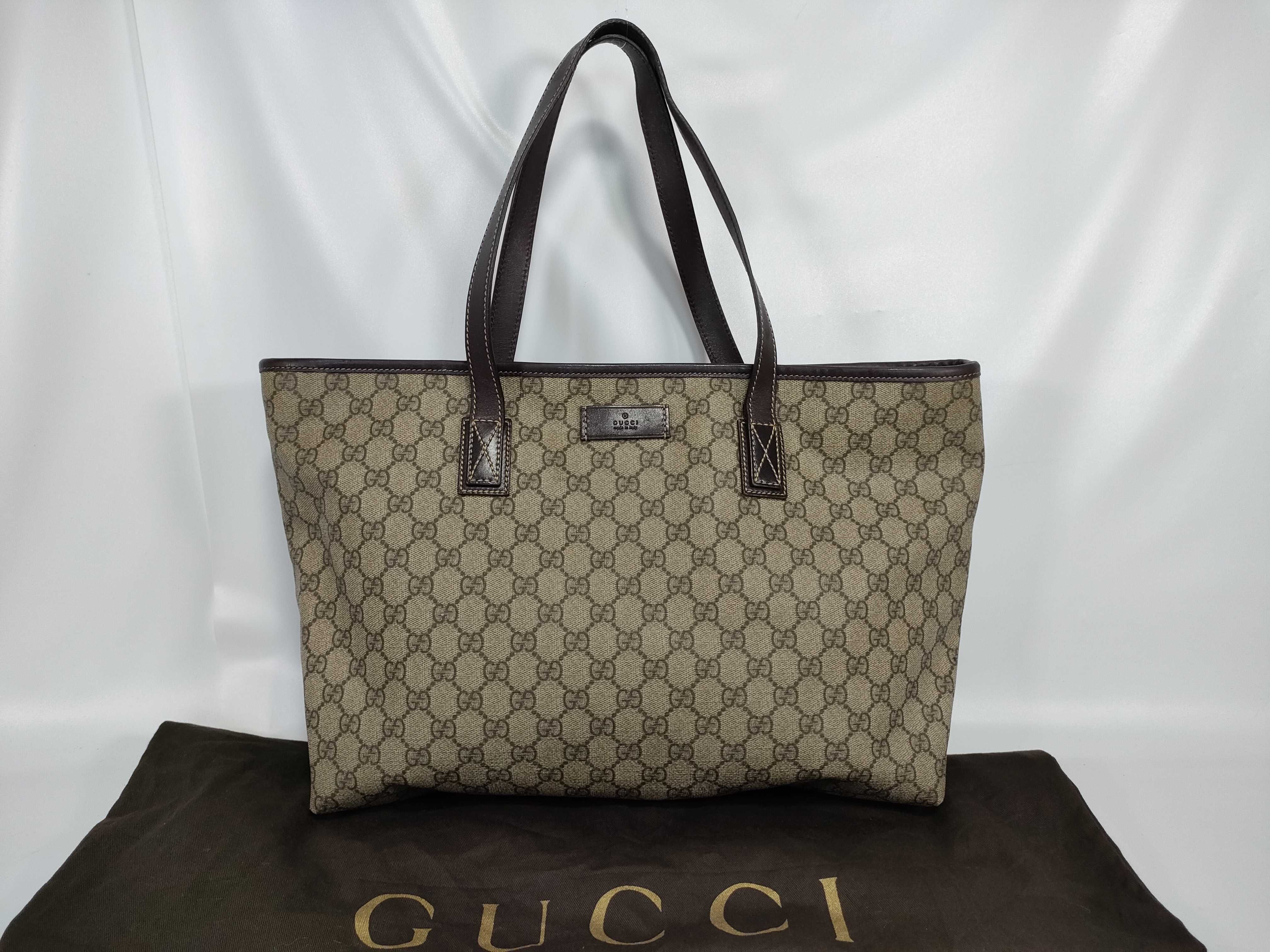GG Supreme PVC Shopper Shoulder Bag Tote Bag