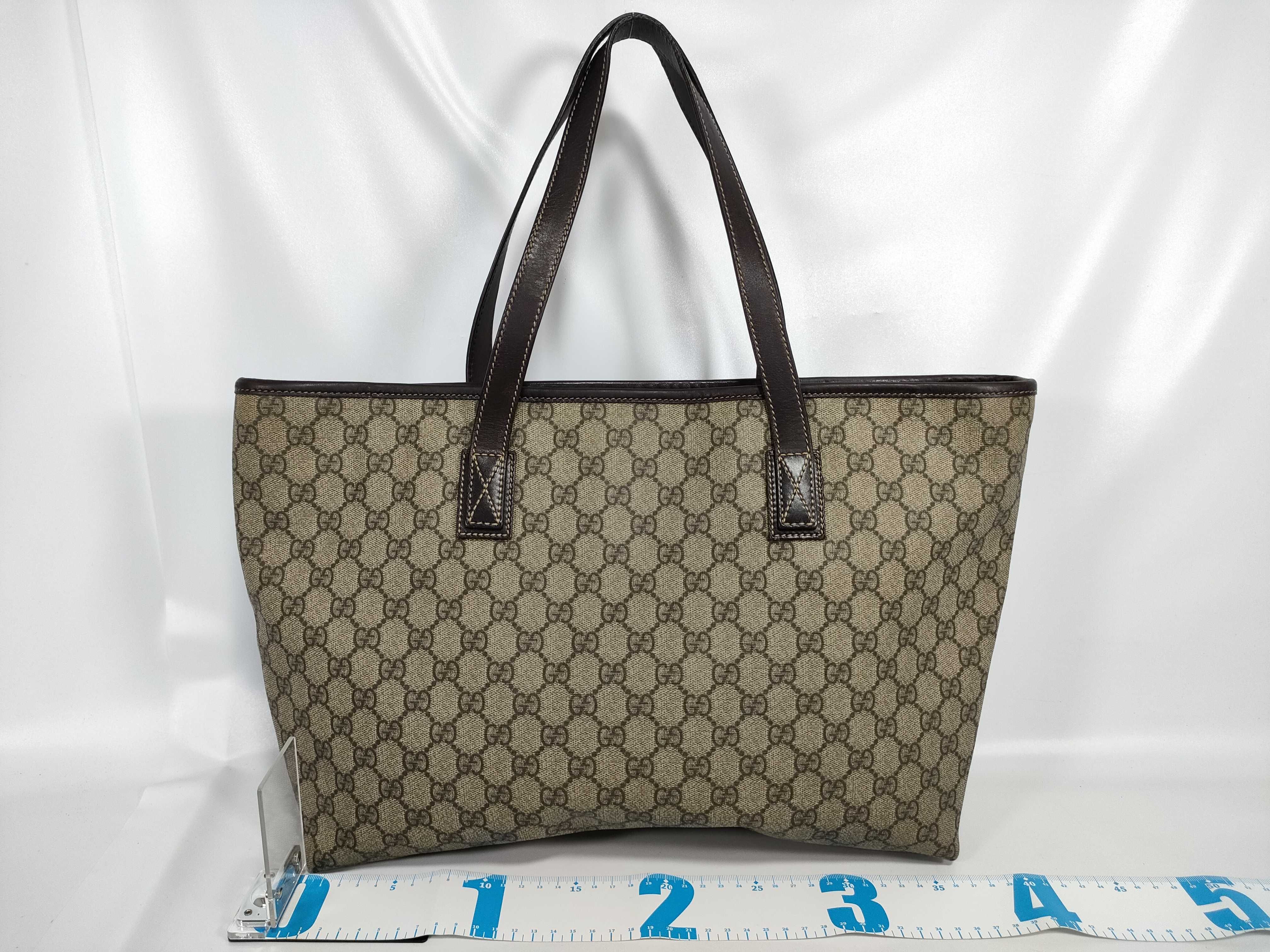 GG Supreme PVC Shopper Shoulder Bag Tote Bag — view 2