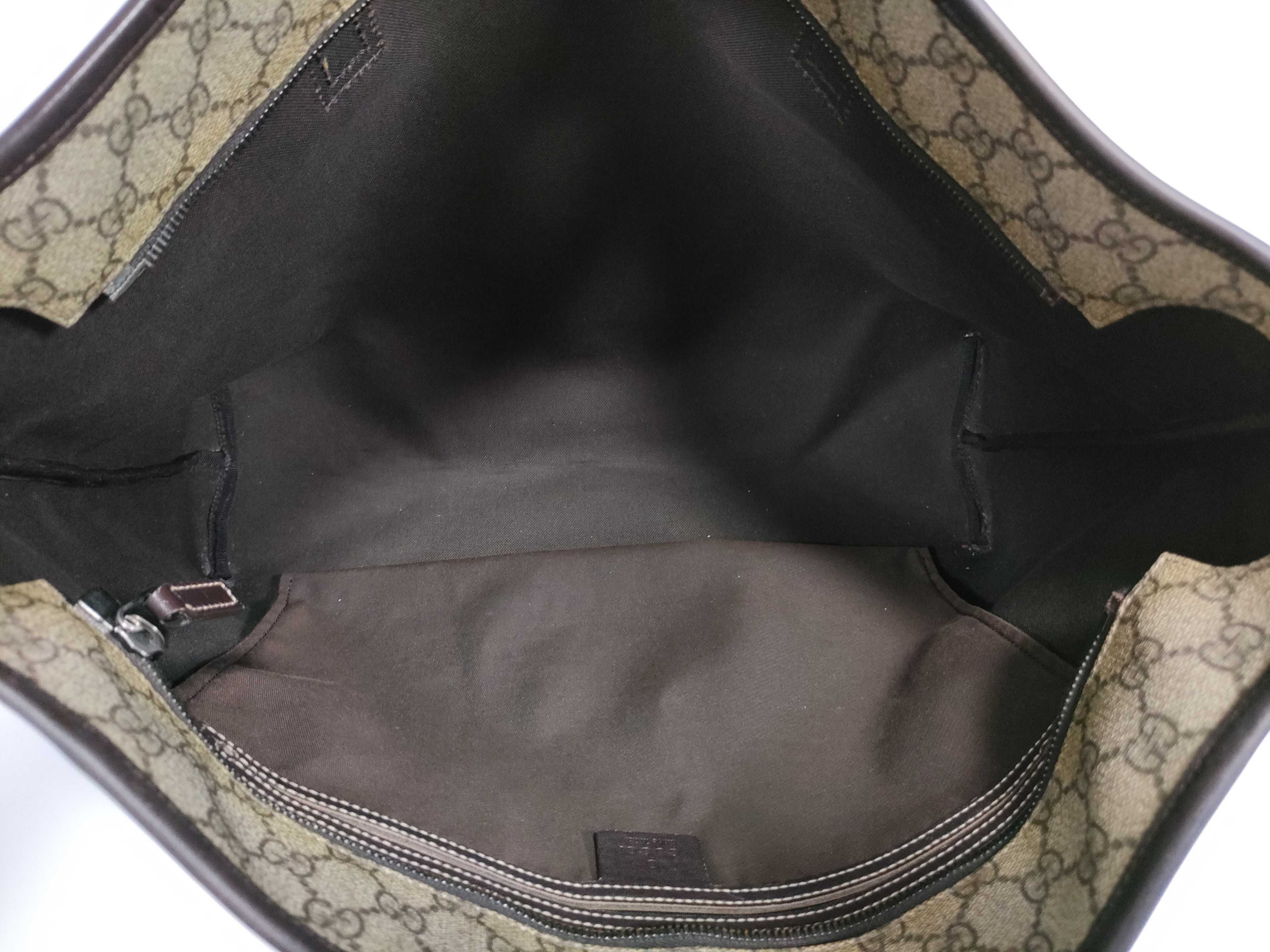 GG Supreme PVC Shopper Shoulder Bag Tote Bag — view 14
