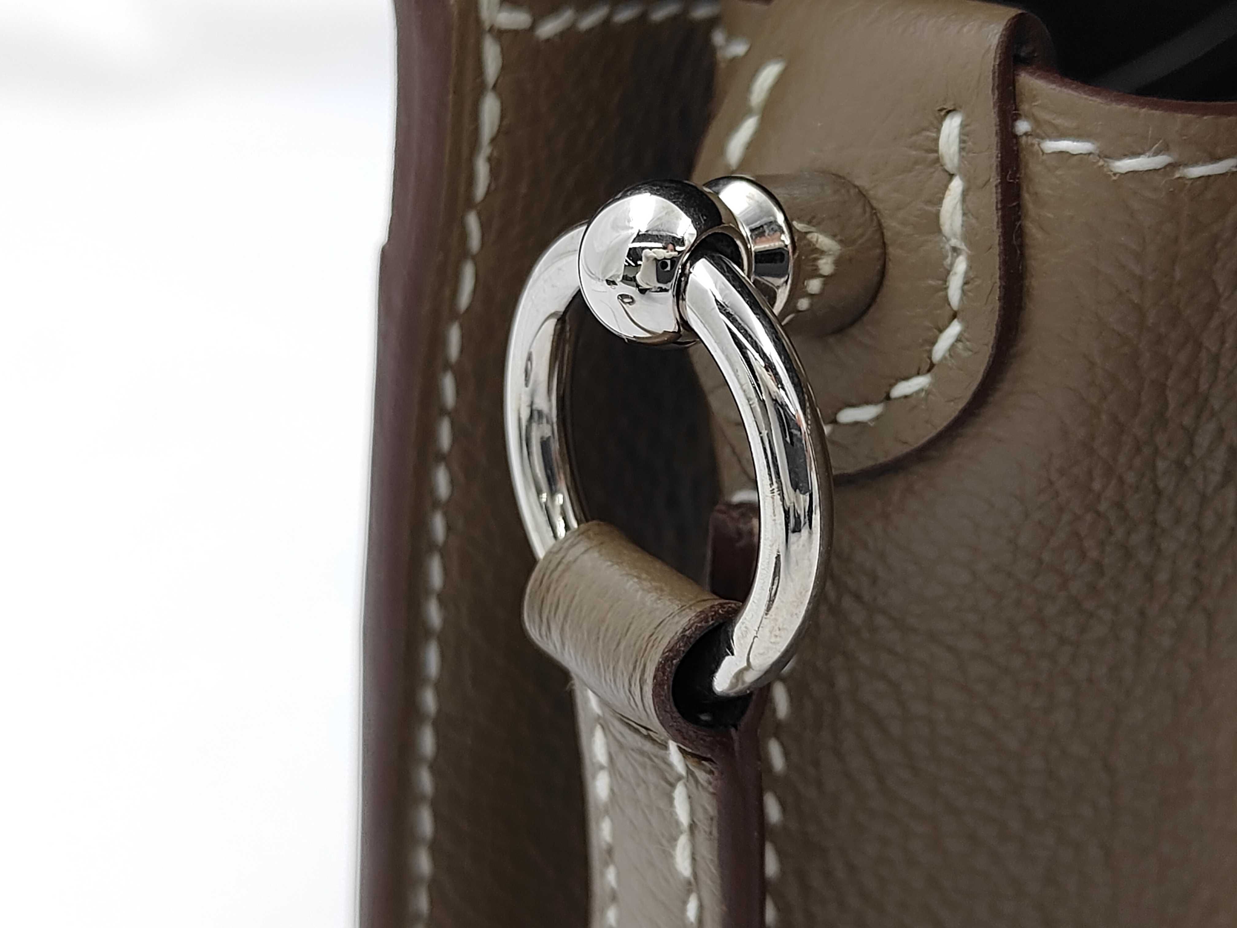 Lauris Mini Evercolor Etoupe W Stamp SV Shoulder Bag — view 5