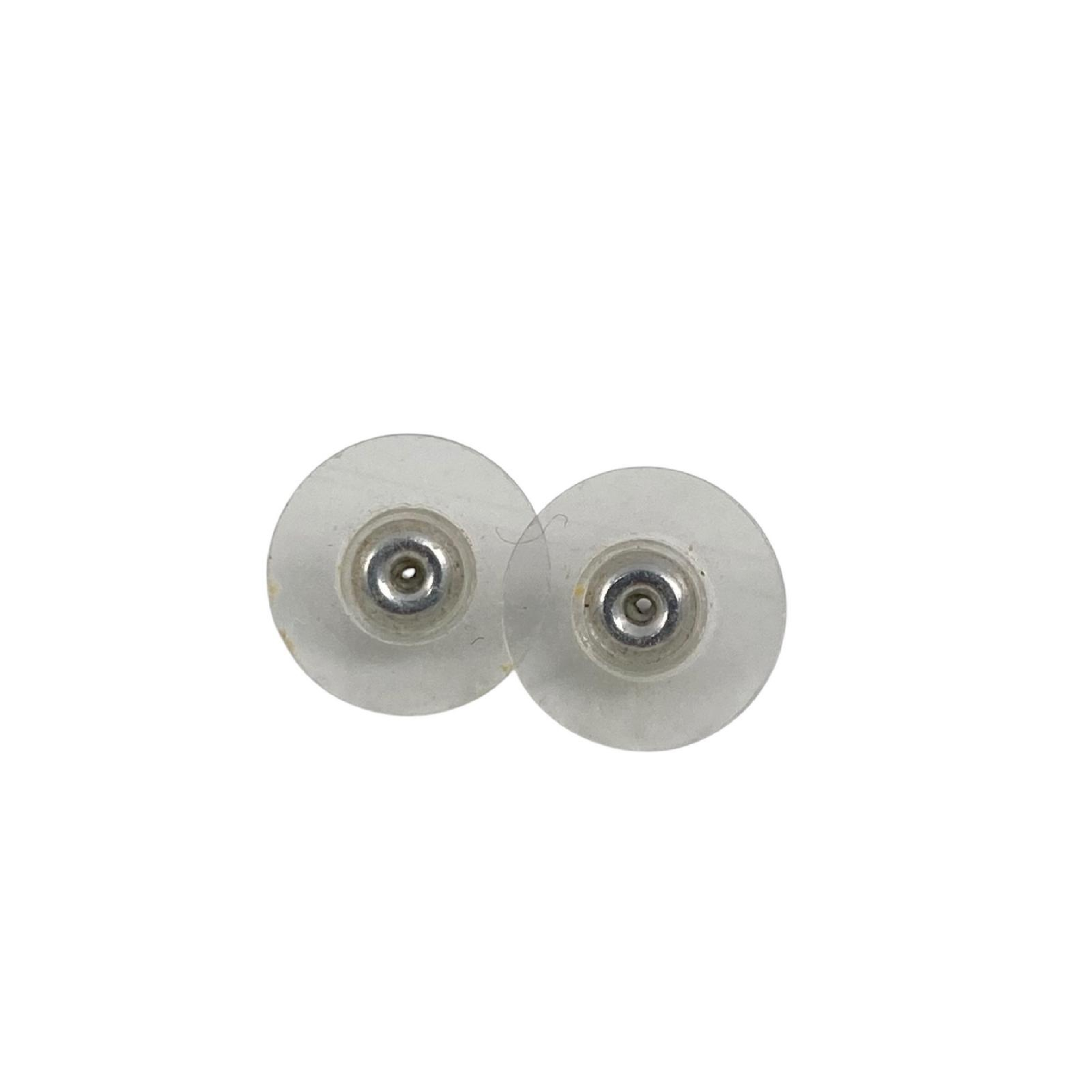 【*Shipped from: Hong Kong*】CHANEL ( ) Silver-colored Metal Coco Mark 15C Earrings — view 11