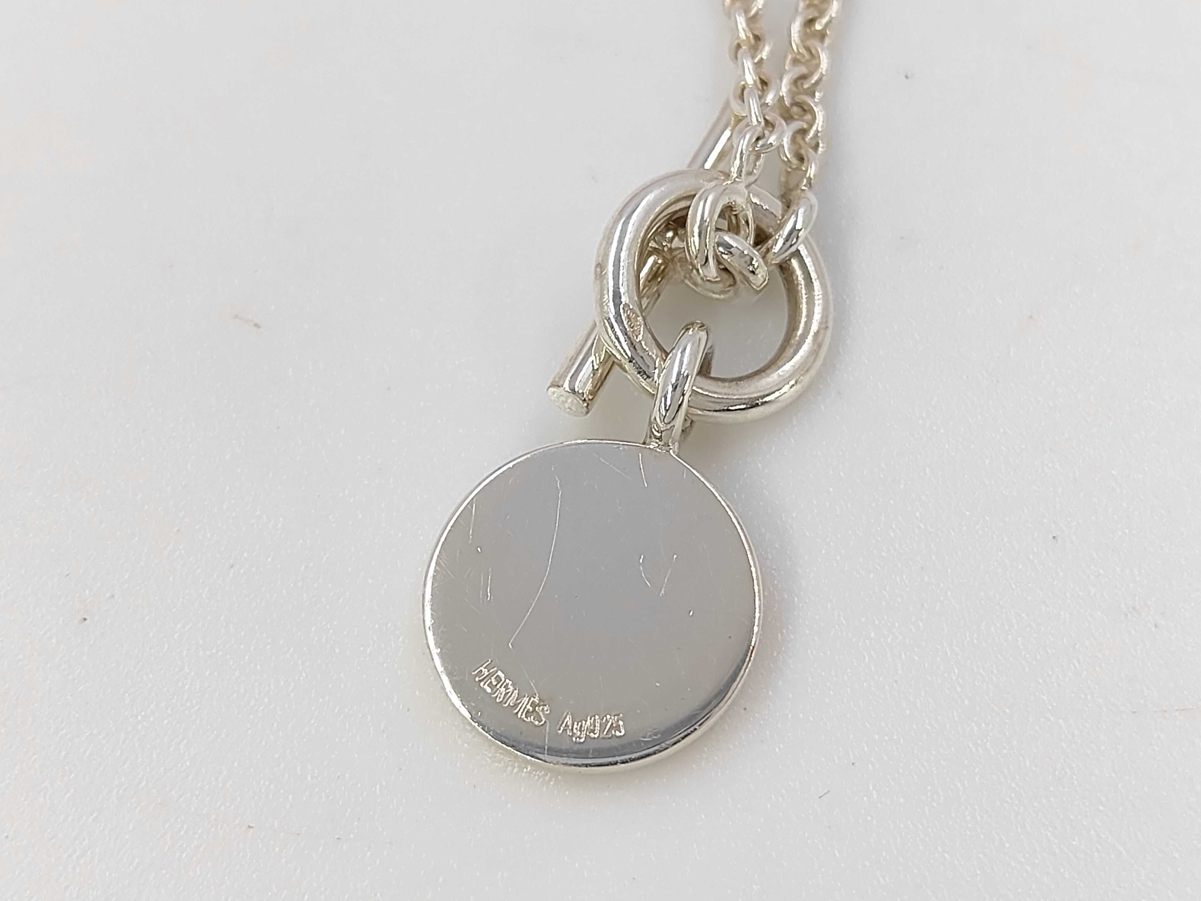 Amulette Clou de Selle Sellier Necklace, Sterling Silver 925 Necklace — view 2
