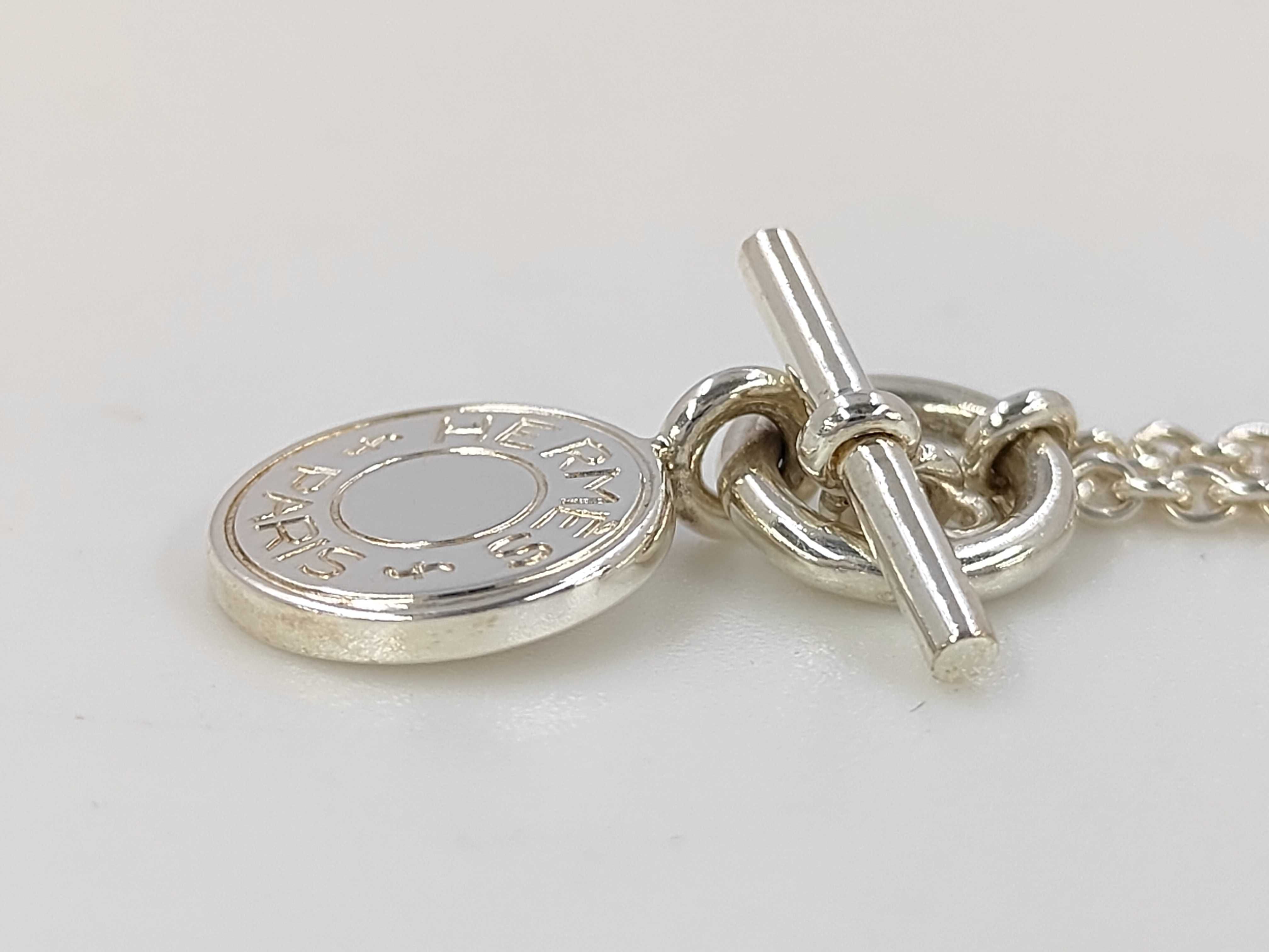 Amulette Clou de Selle Sellier Necklace, Sterling Silver 925 Necklace — view 3