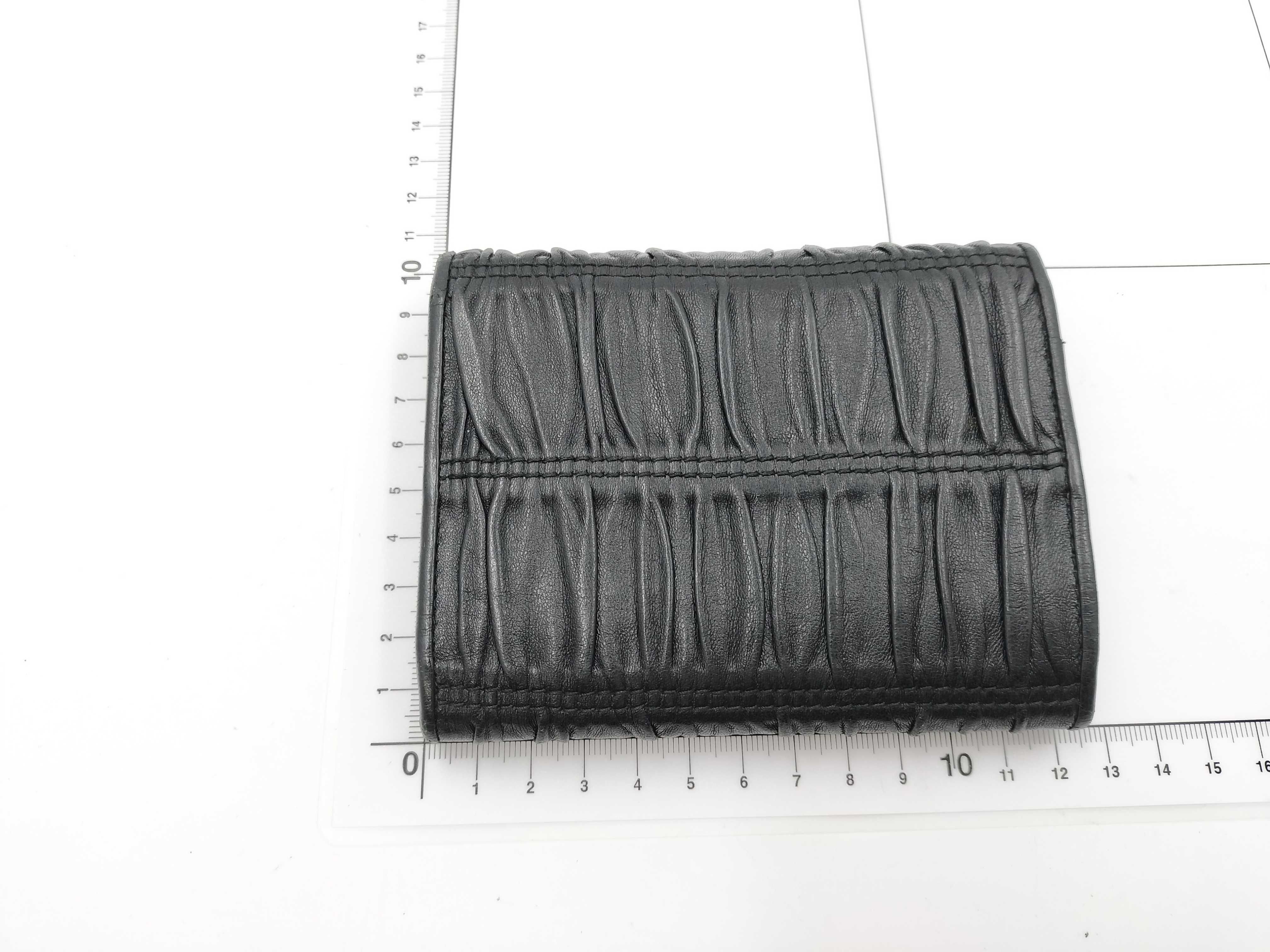 Nappa Gaufre Trifold Wallet — view 2
