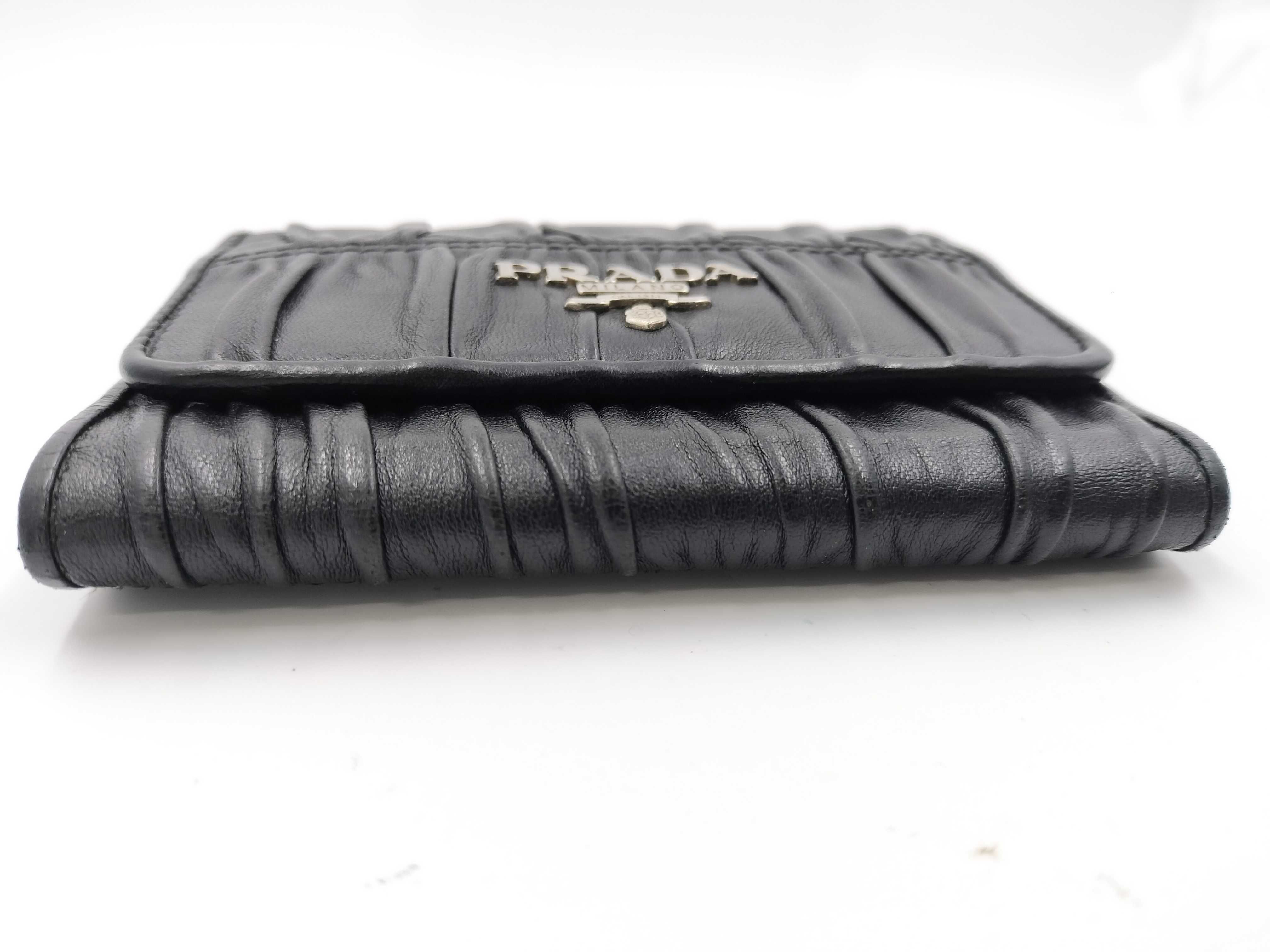 Nappa Gaufre Trifold Wallet — view 4