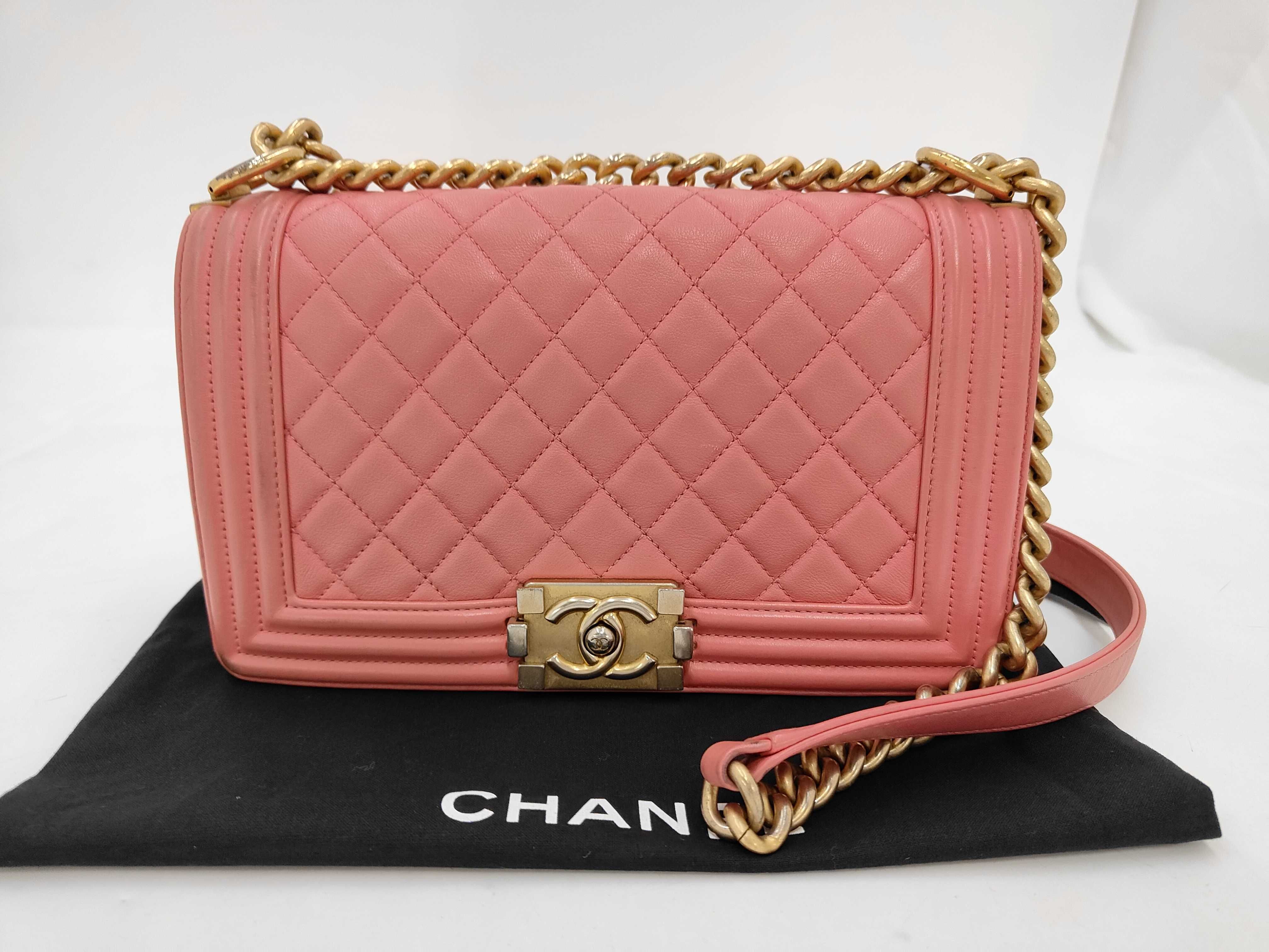 Boy Chanel Pink Shoulder Bag
