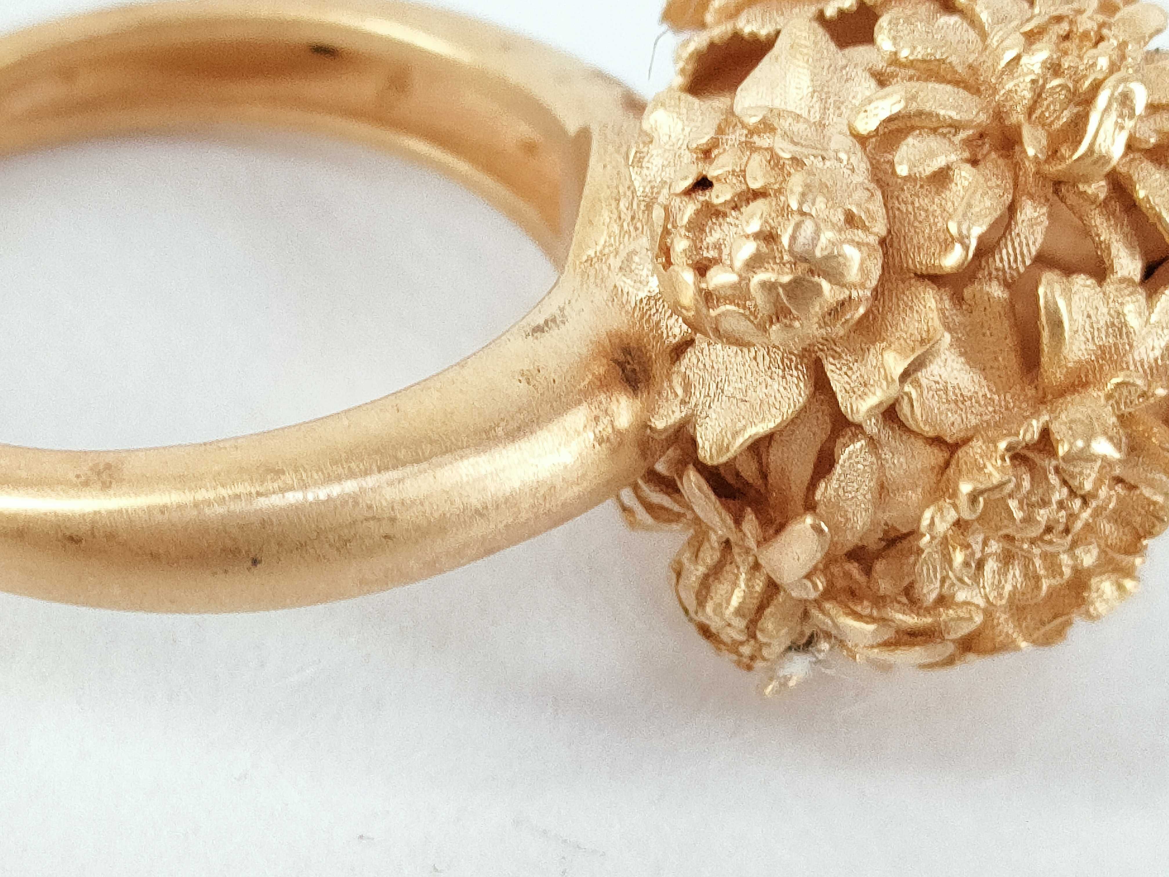 Flower Pearl Ring, Size M — view 7