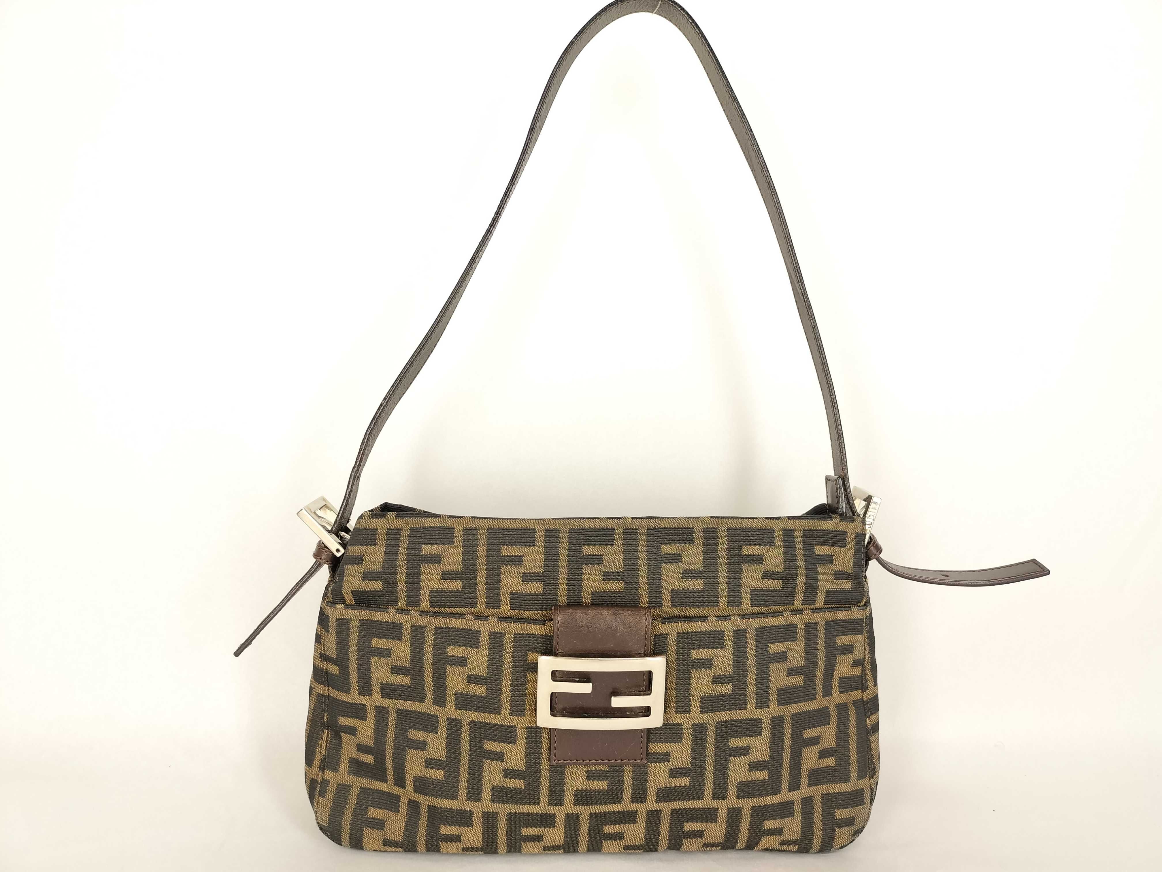 Zucca pattern semi-shoulder bag