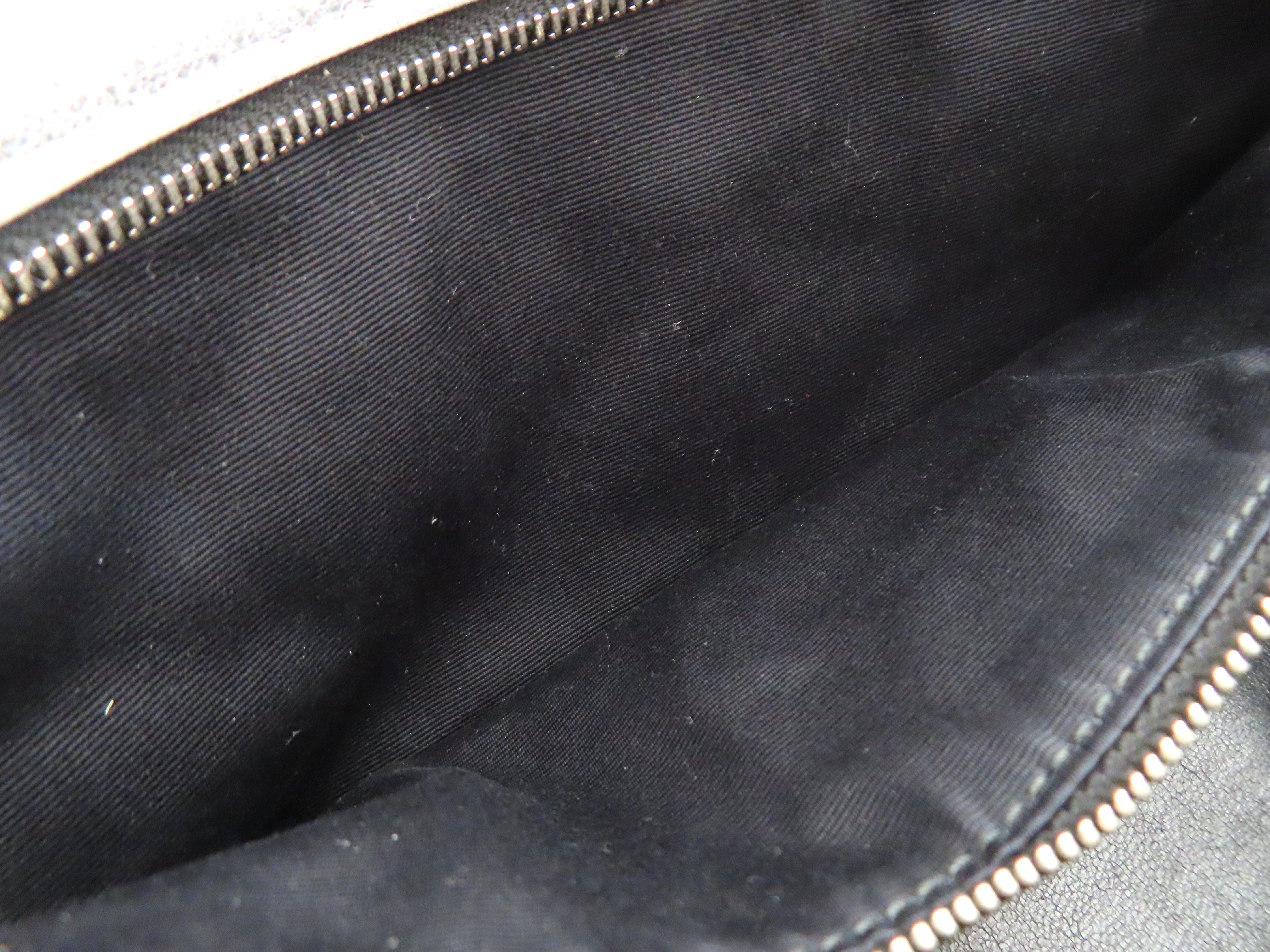 DU- Paris Leather Clutch Bag Silver 655004 Clutch Bag — view 9