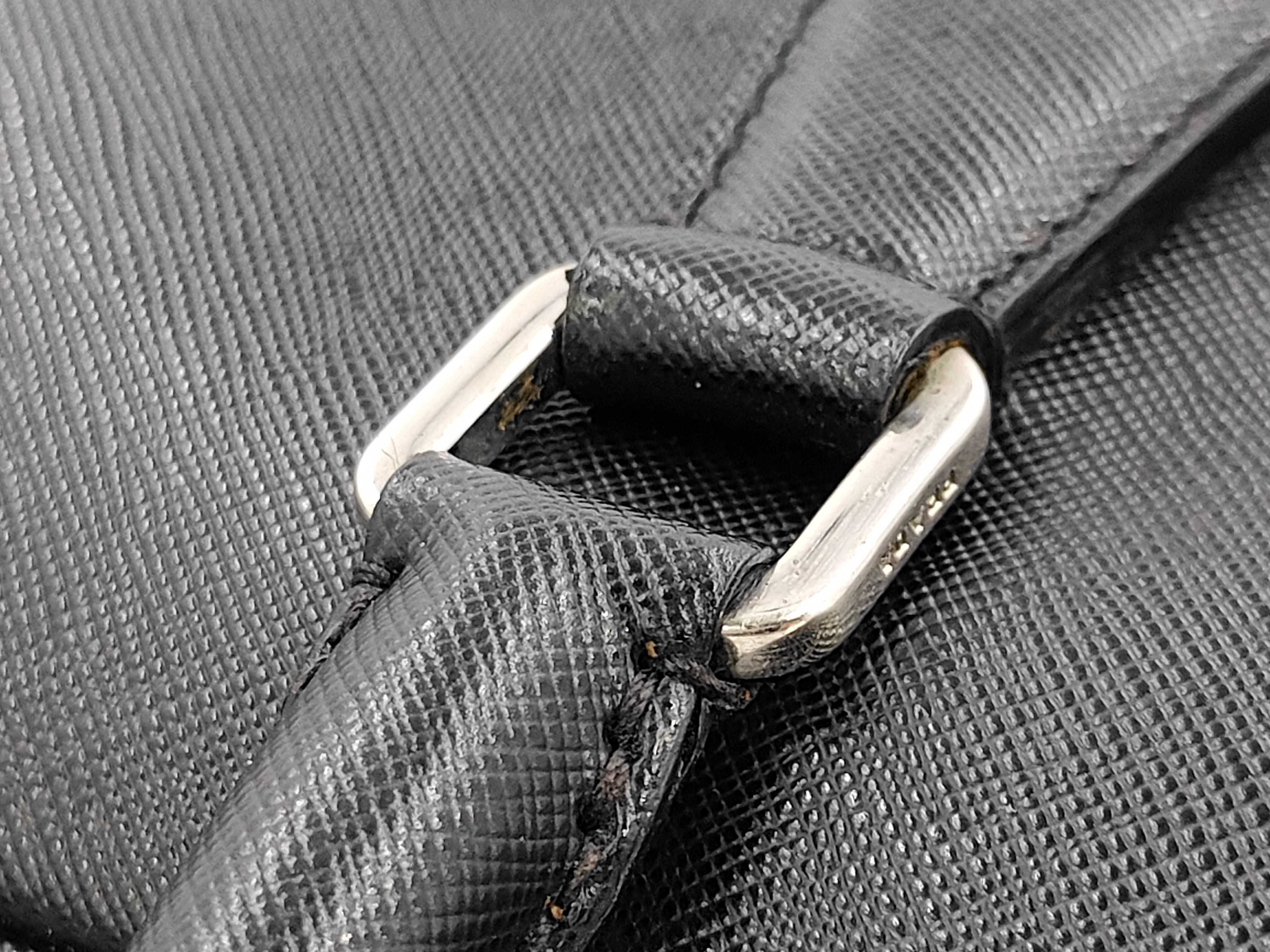 Saffiano Black Business Bag — view 5