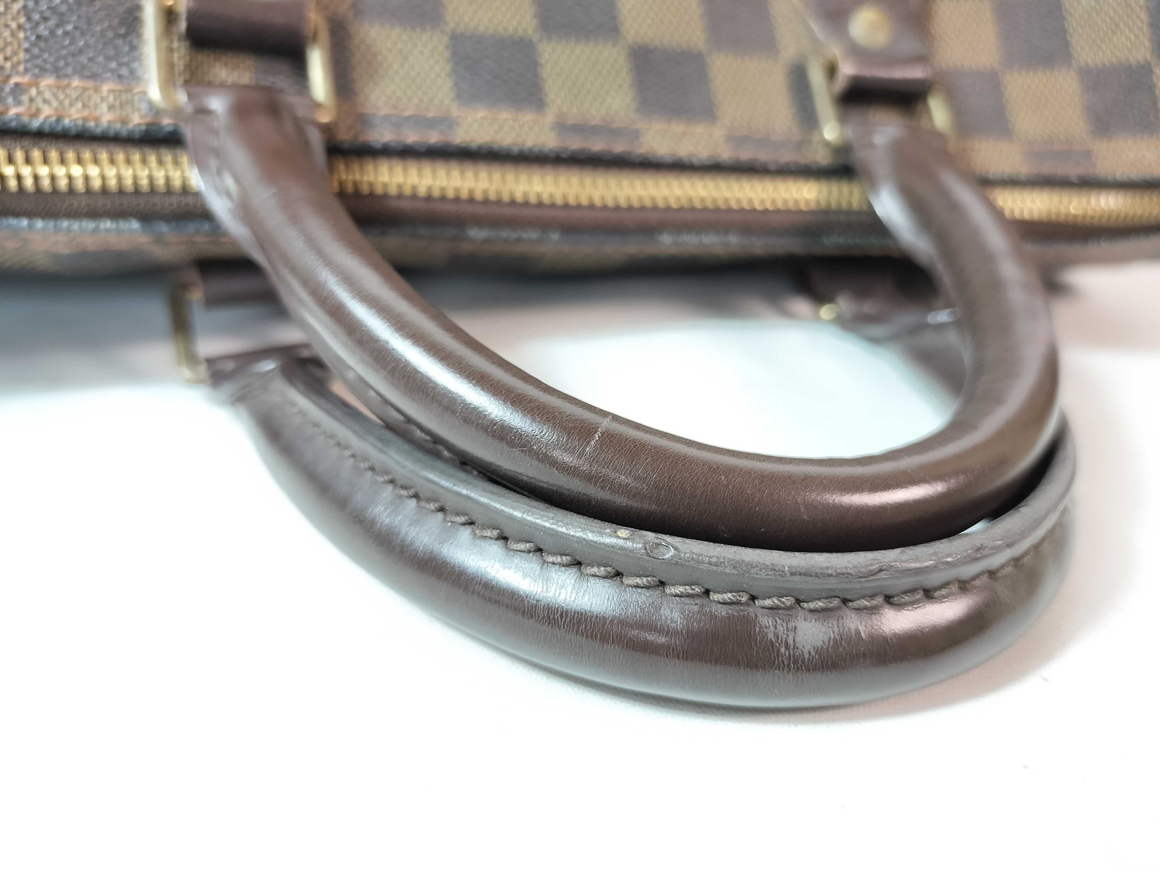 Monogram ID- Damier Speedy 35 N41523 SP0142 Brown with cadena lock handbag — view 4