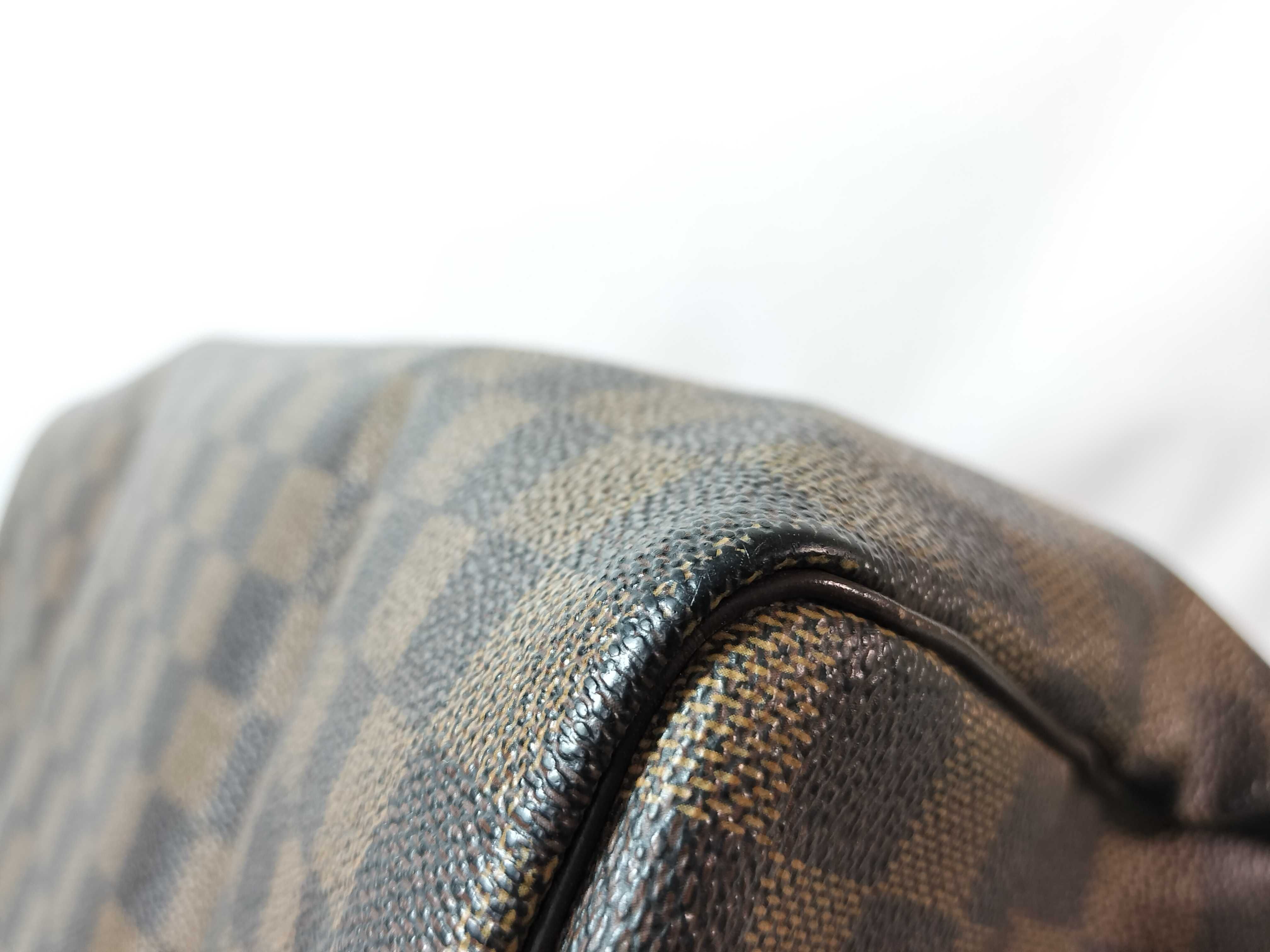 Monogram ID- Damier Speedy 35 N41523 SP0142 Brown with cadena lock handbag — view 6