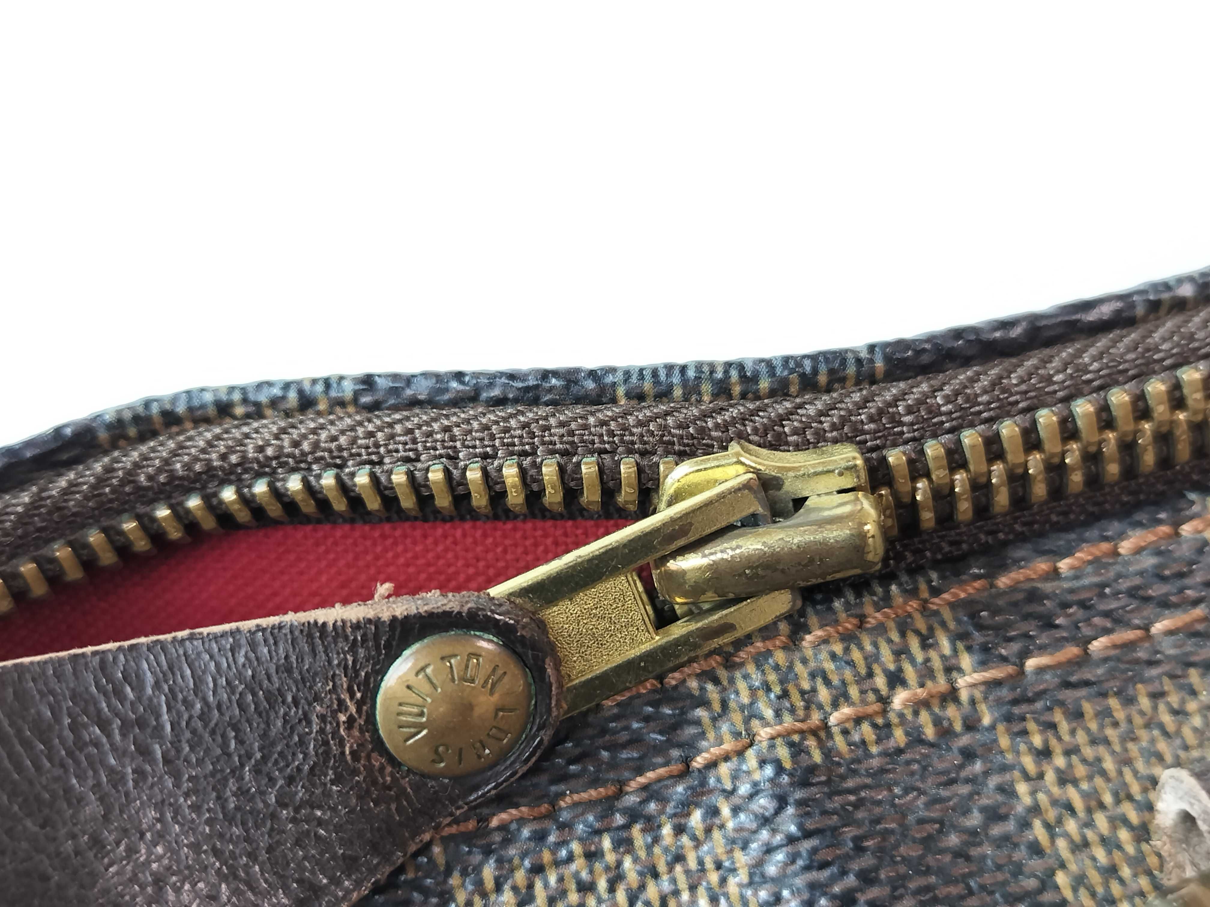 Monogram ID- Damier Speedy 35 N41523 SP0142 Brown with cadena lock handbag — view 8