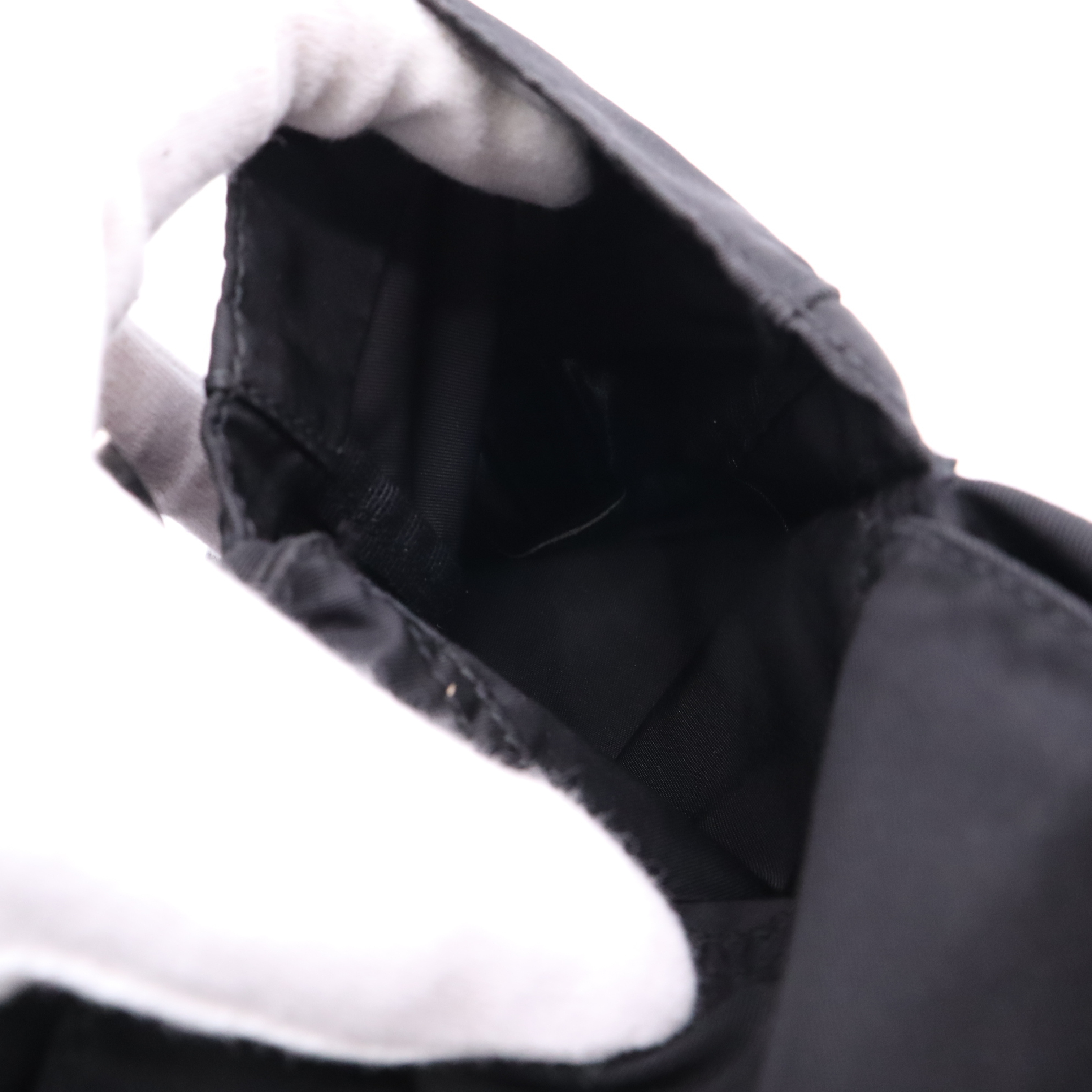 B2811 Nylon Backpack, Black — view 13