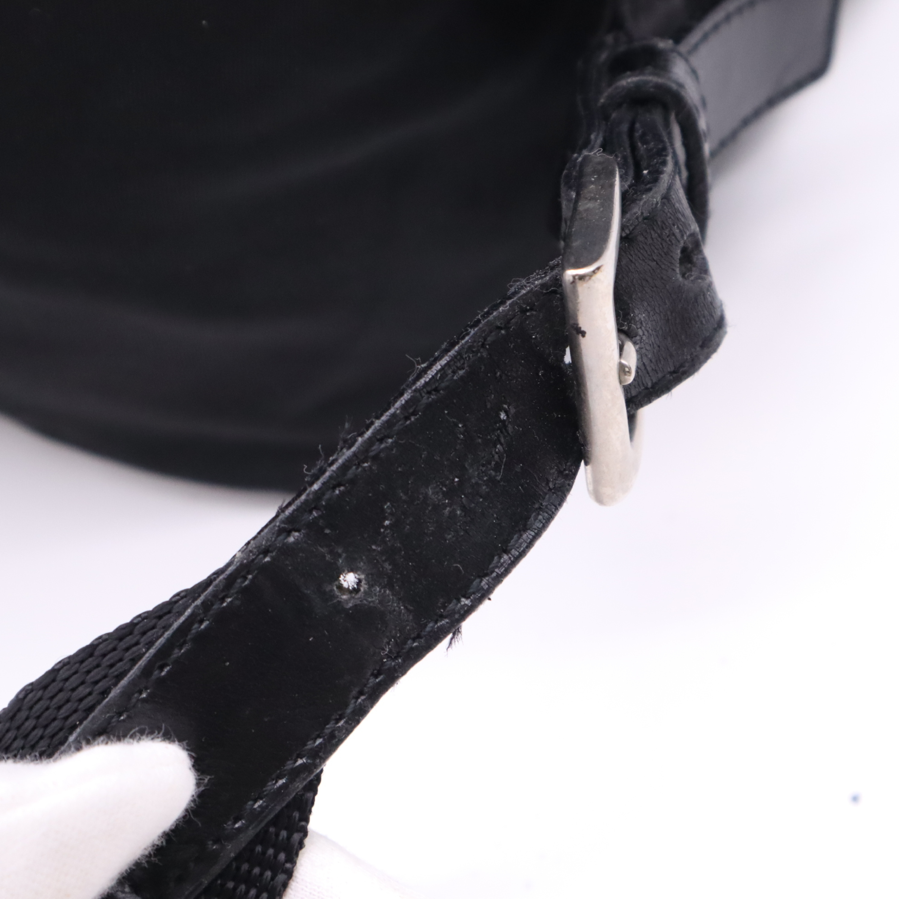 B2811 Nylon Backpack, Black — view 8