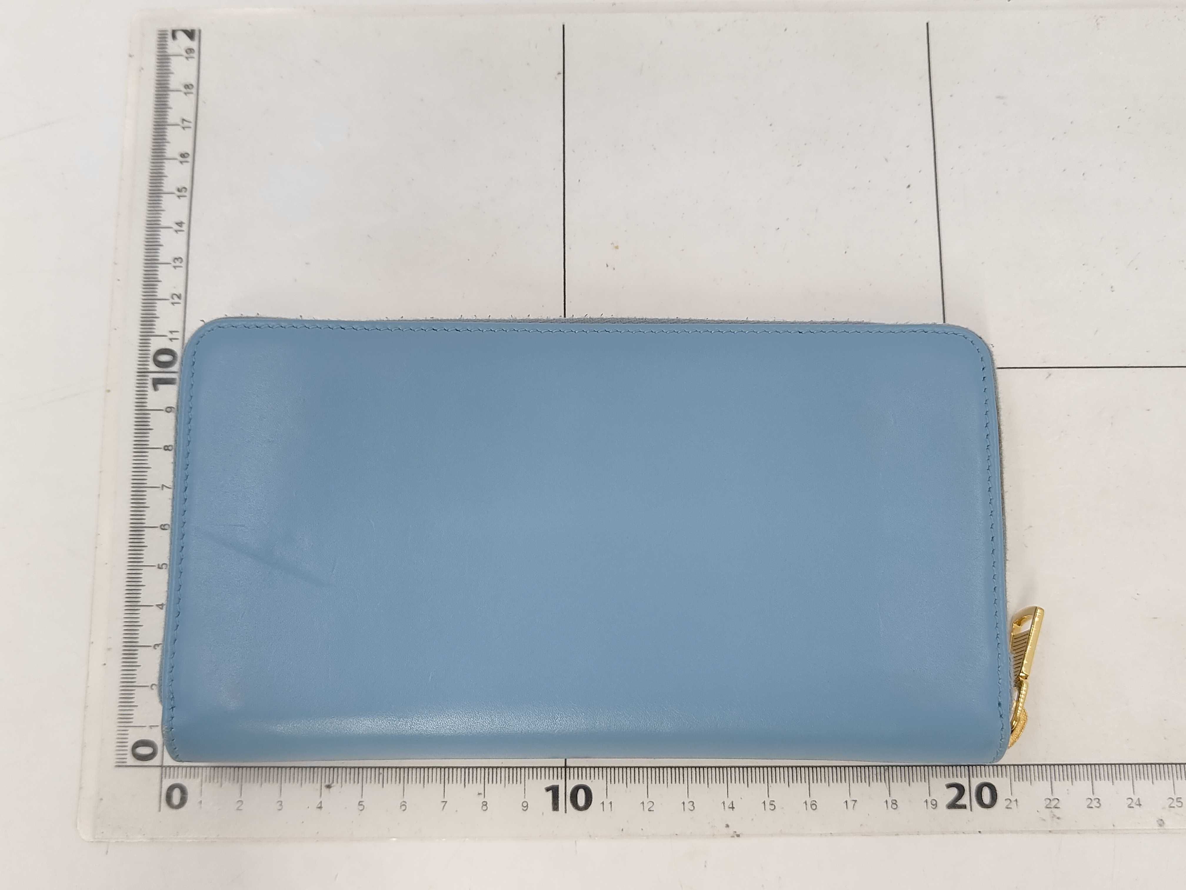Leather 568995 Round Zip Long Wallet — view 2