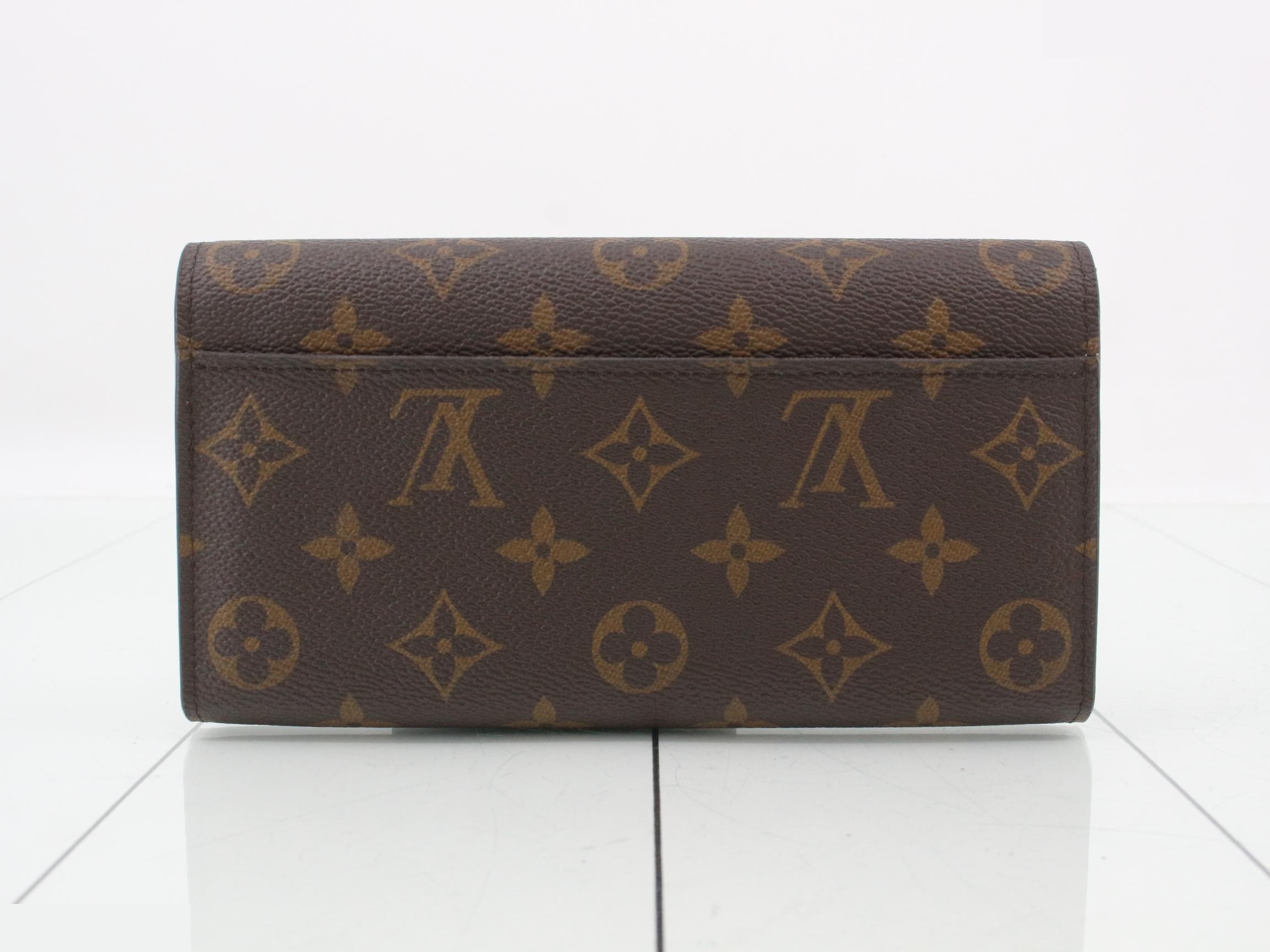 Monogram Portefeuille Sarah Bi-fold Long Wallet — view 2