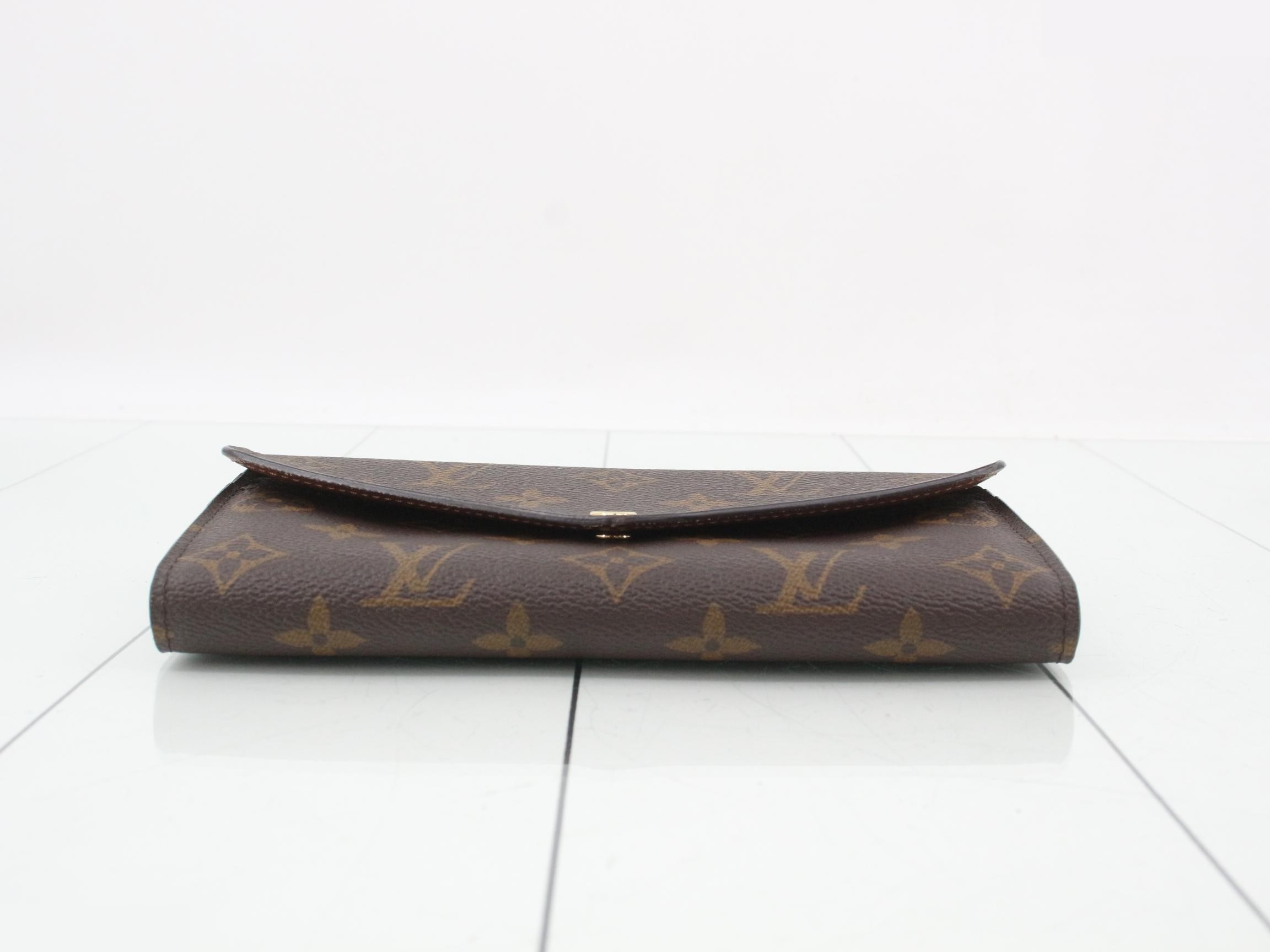 Monogram Portefeuille Sarah Bi-fold Long Wallet — view 3